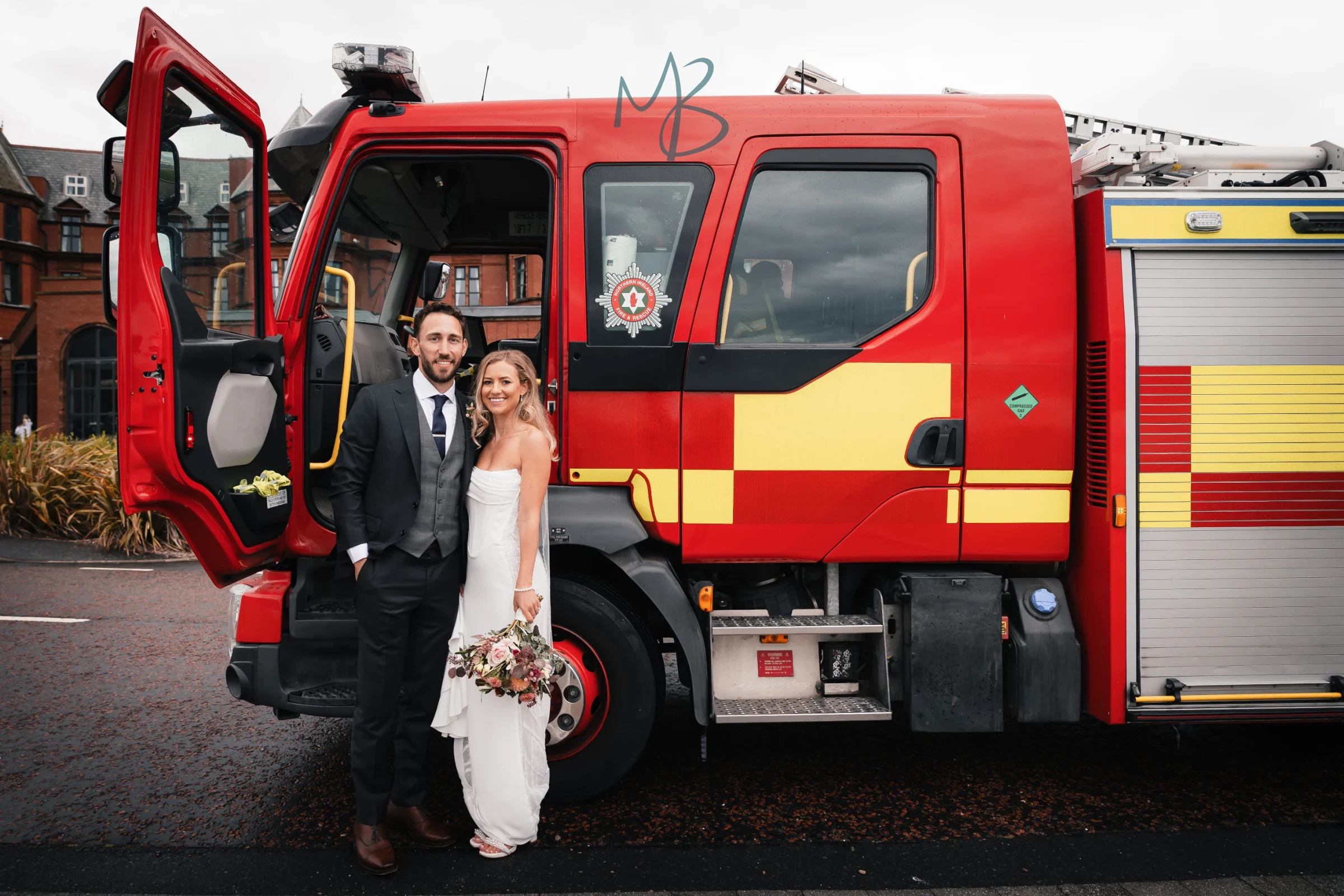 Patrick & Sarah, Slieve Donard Hotel