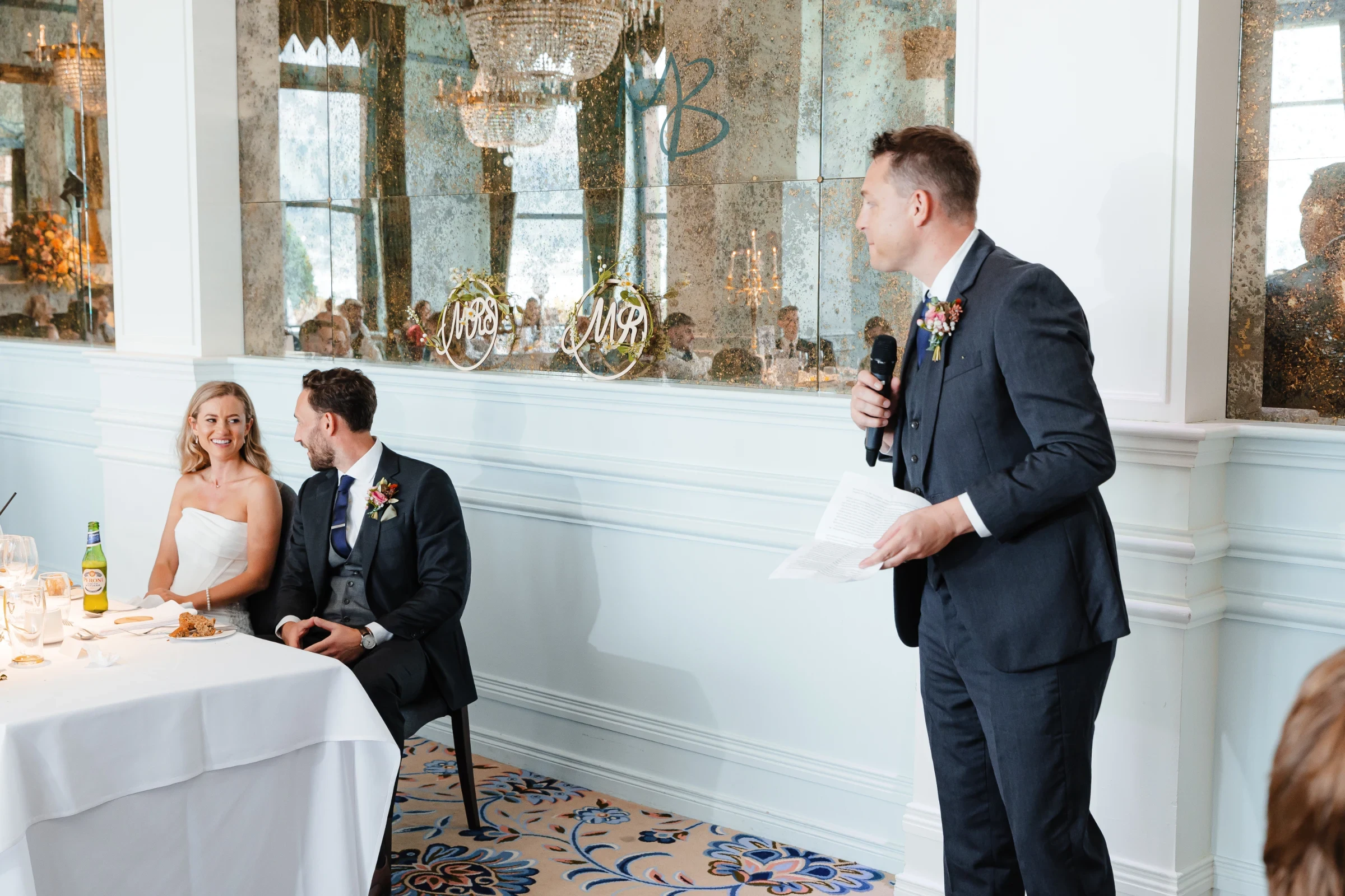Patrick & Sarah, Slieve Donard Hotel