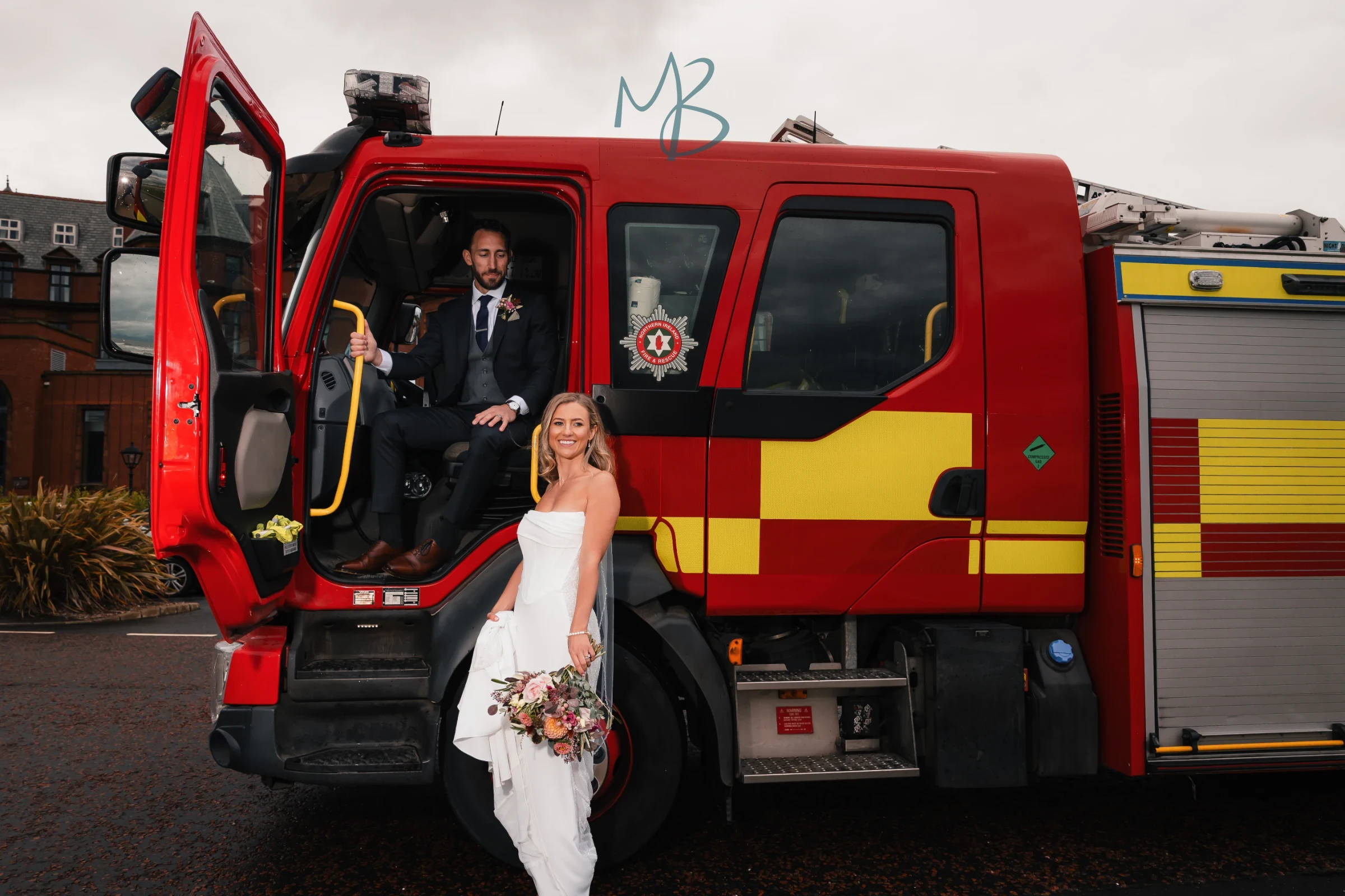 Patrick & Sarah, Slieve Donard Hotel