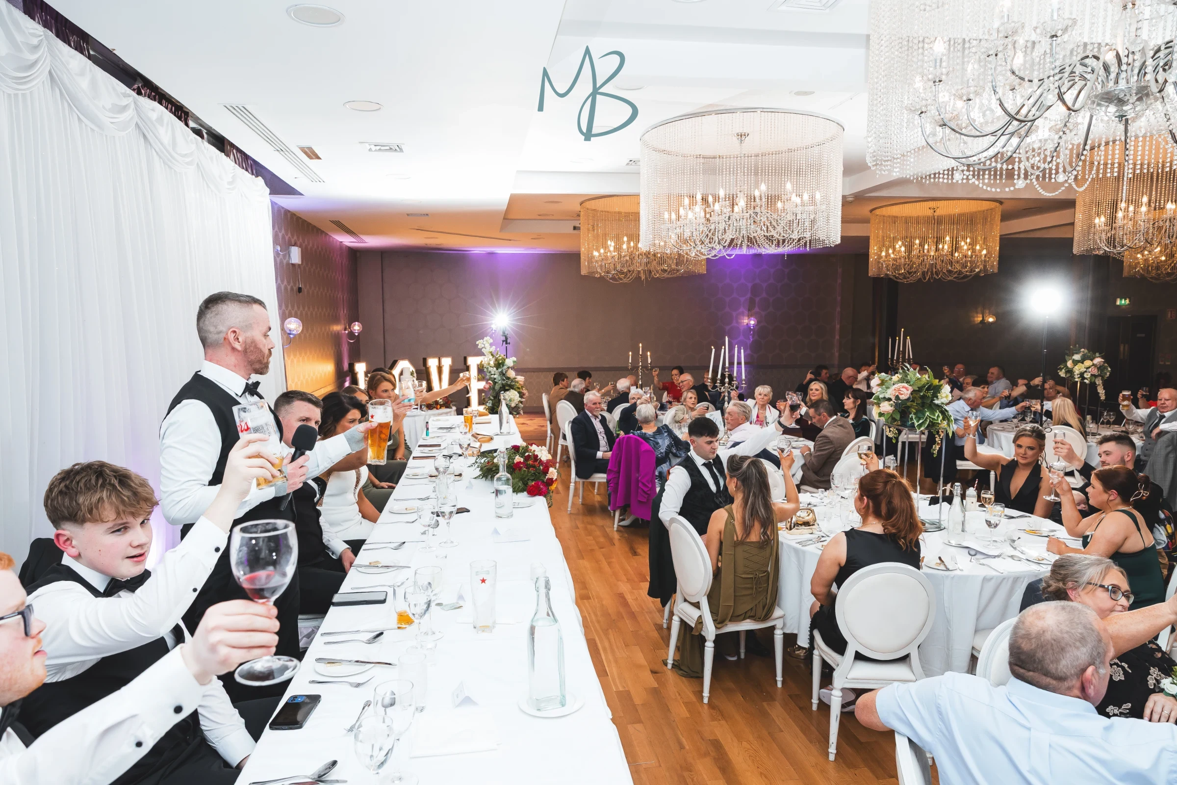 Damien & Diane, Cavan Crystal Hotel