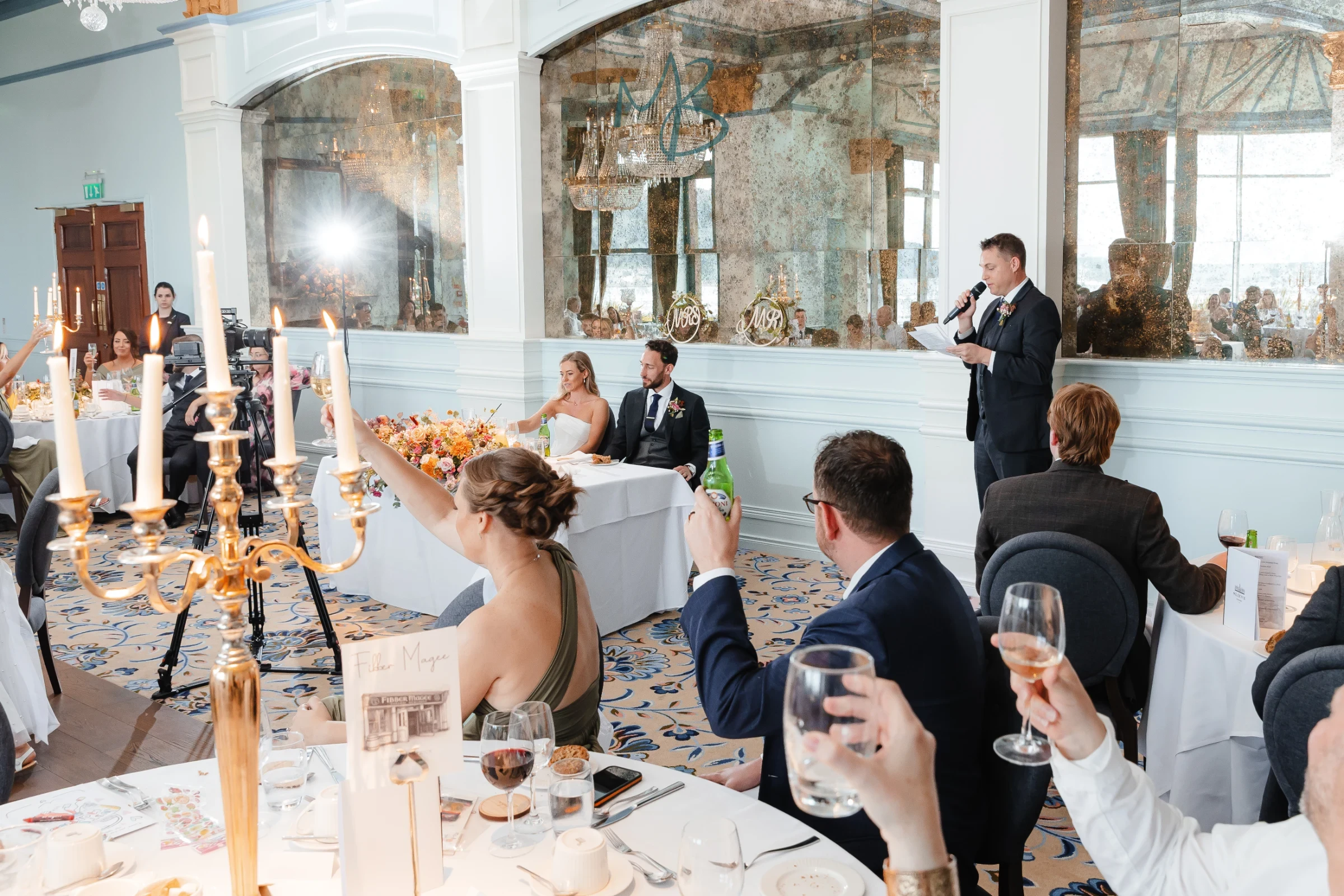 Patrick & Sarah, Slieve Donard Hotel