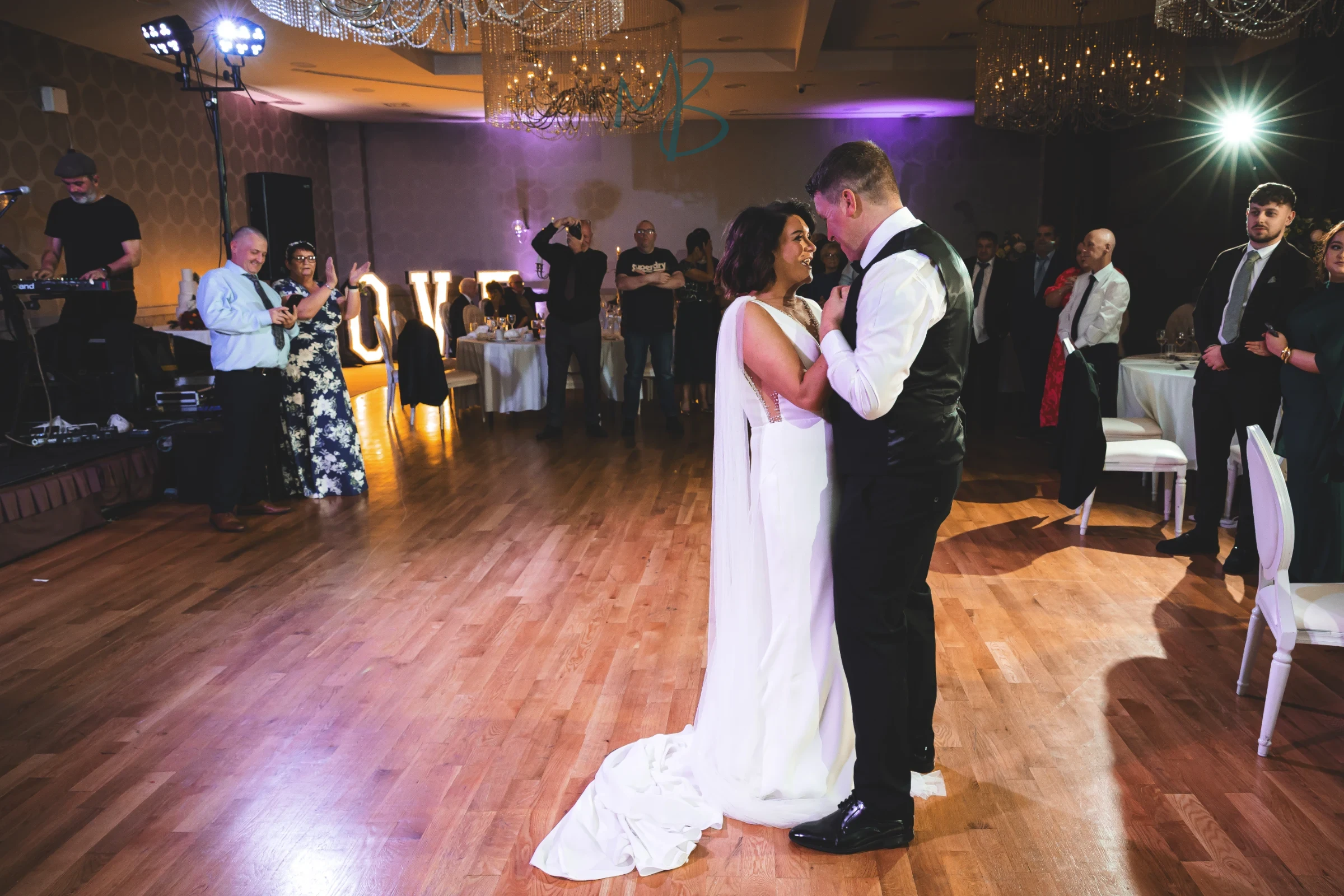 Damien & Diane, Cavan Crystal Hotel