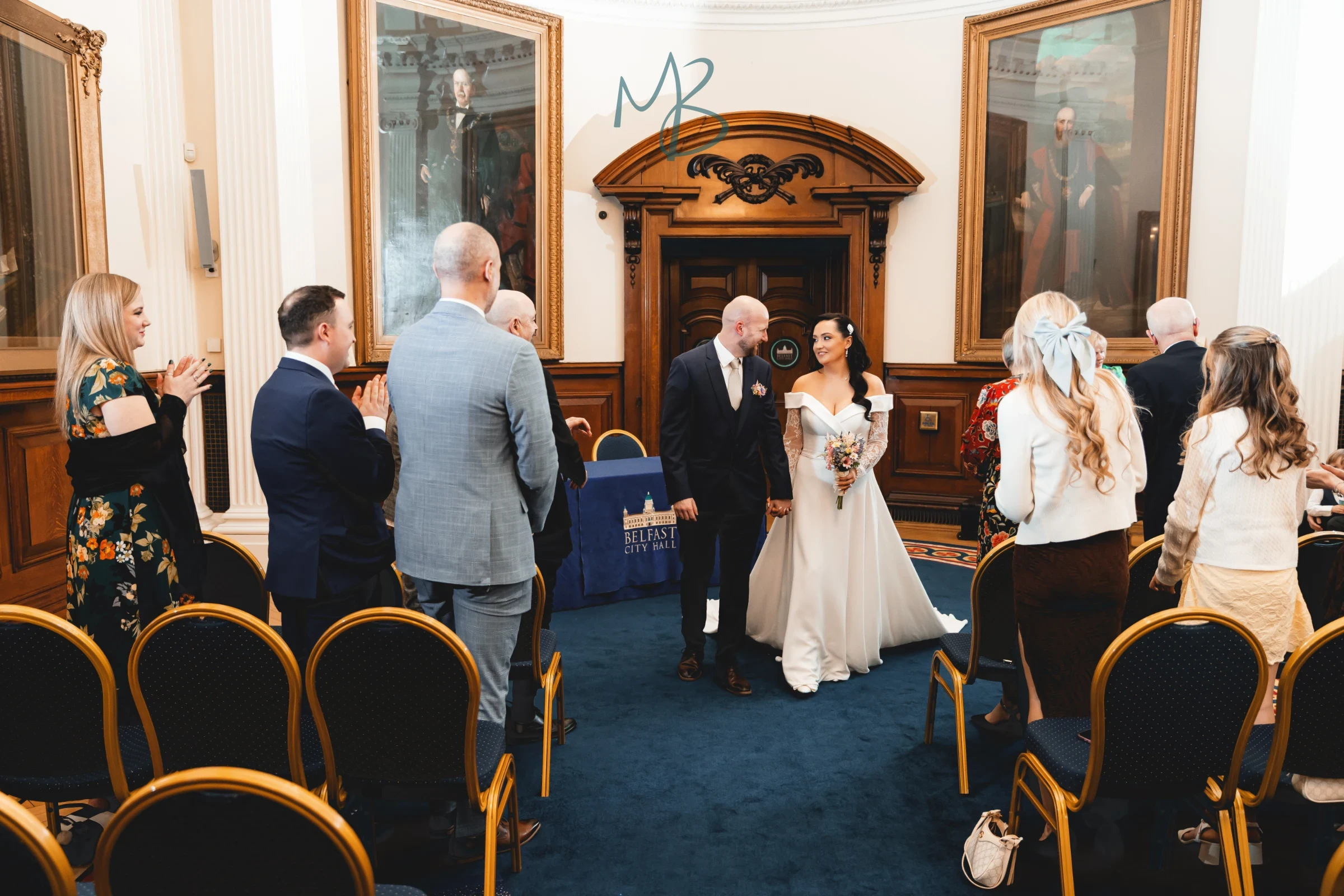 Rory & Megan, Belfast City Hall