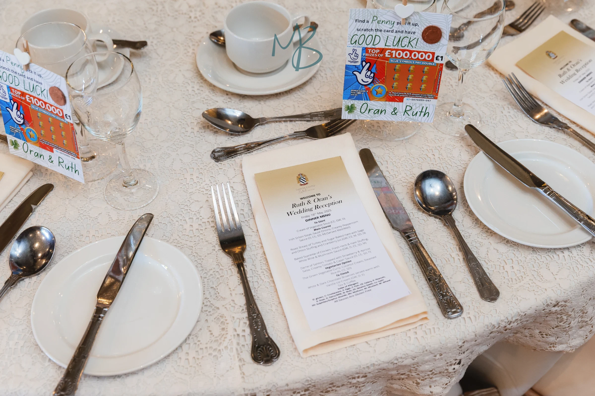 Ruth & Oran, Darver Castle