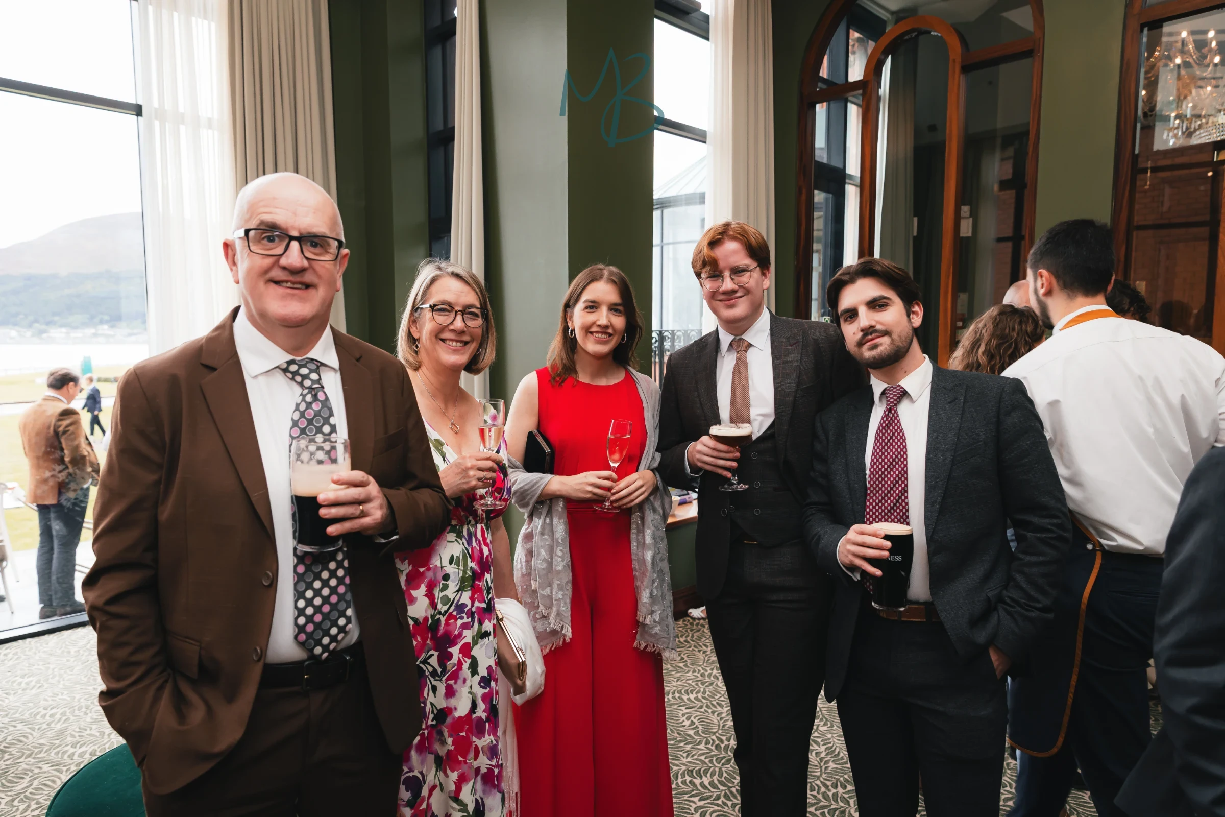 Patrick & Sarah, Slieve Donard Hotel