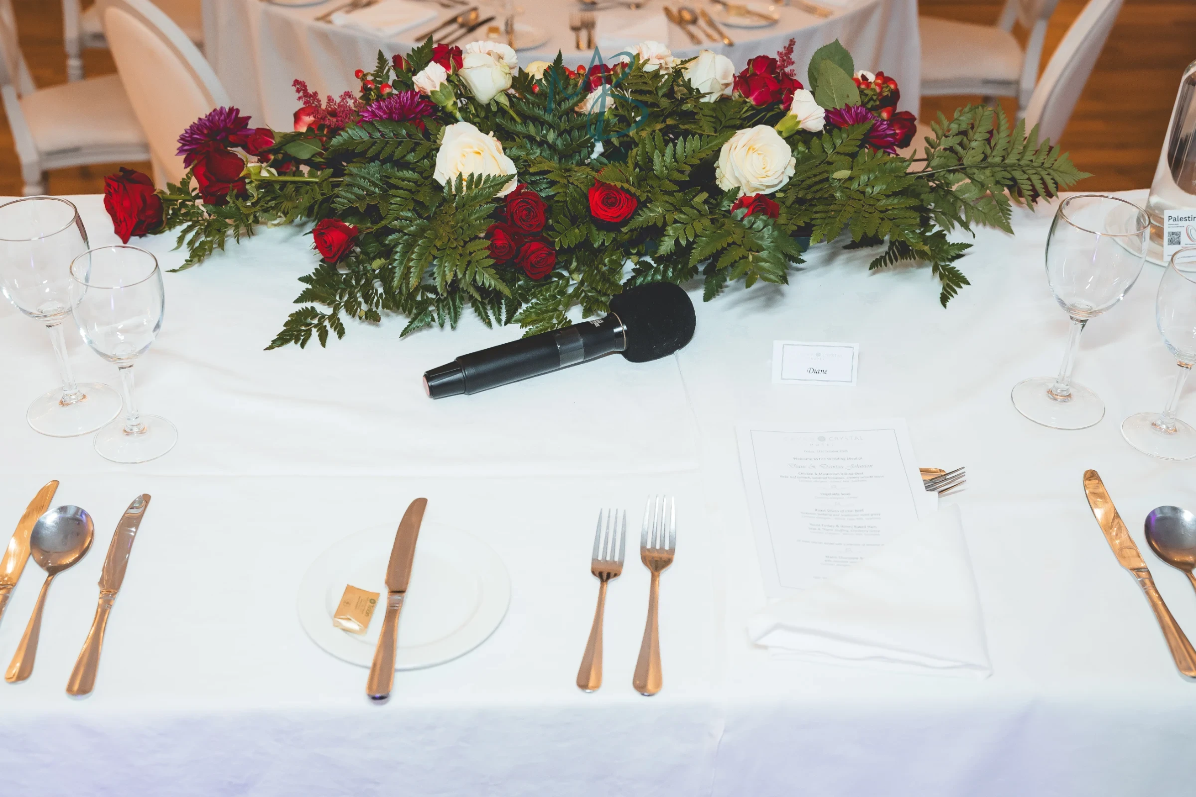 Damien & Diane, Cavan Crystal Hotel