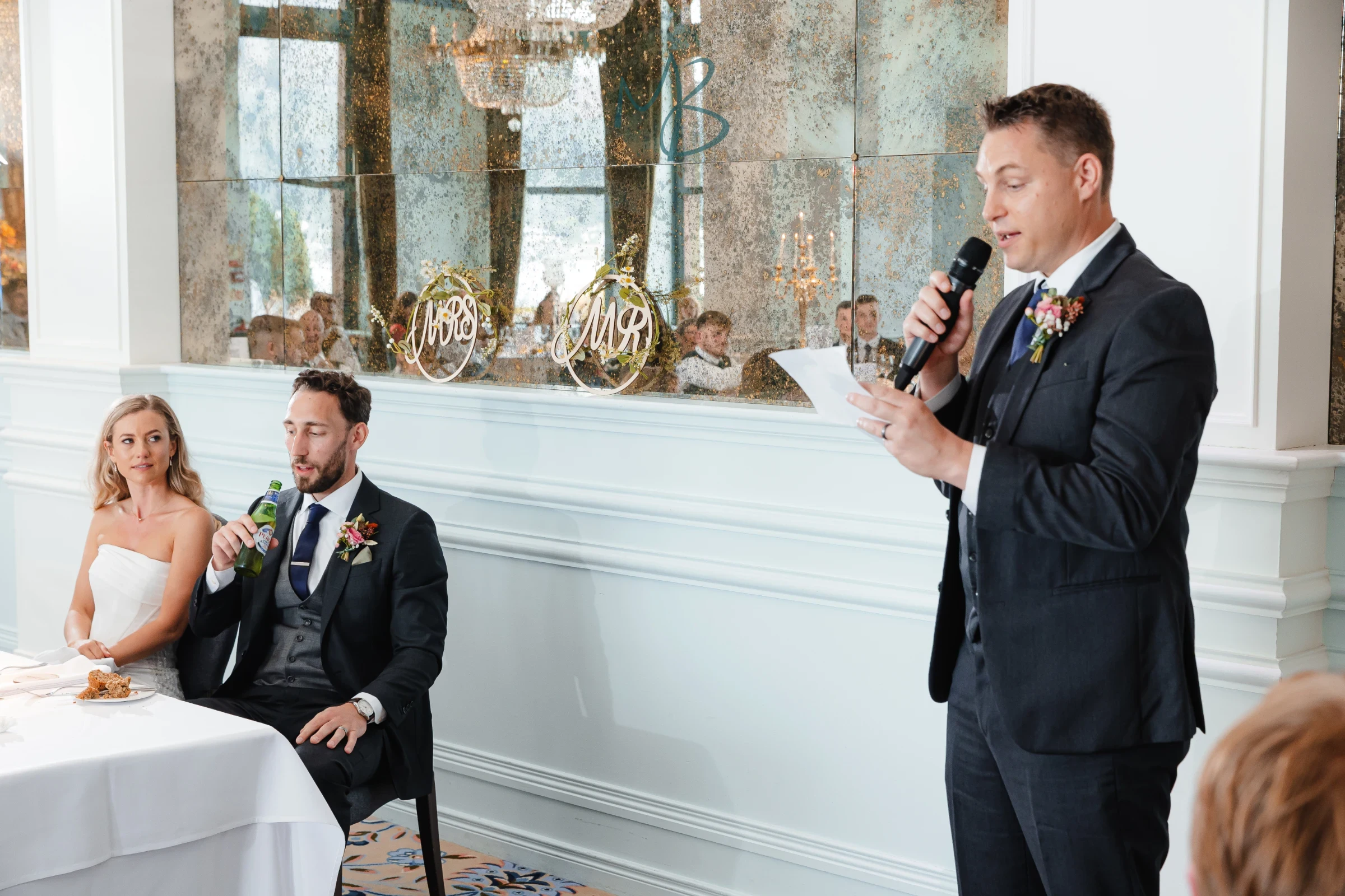 Patrick & Sarah, Slieve Donard Hotel