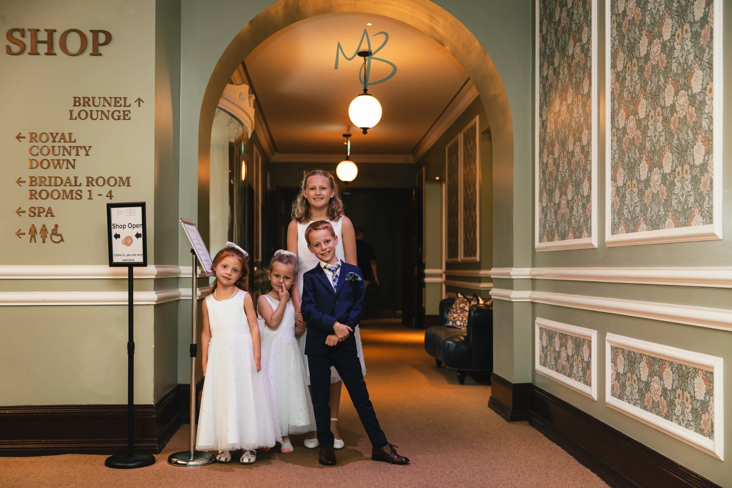 Patrick & Sarah, Slieve Donard Hotel