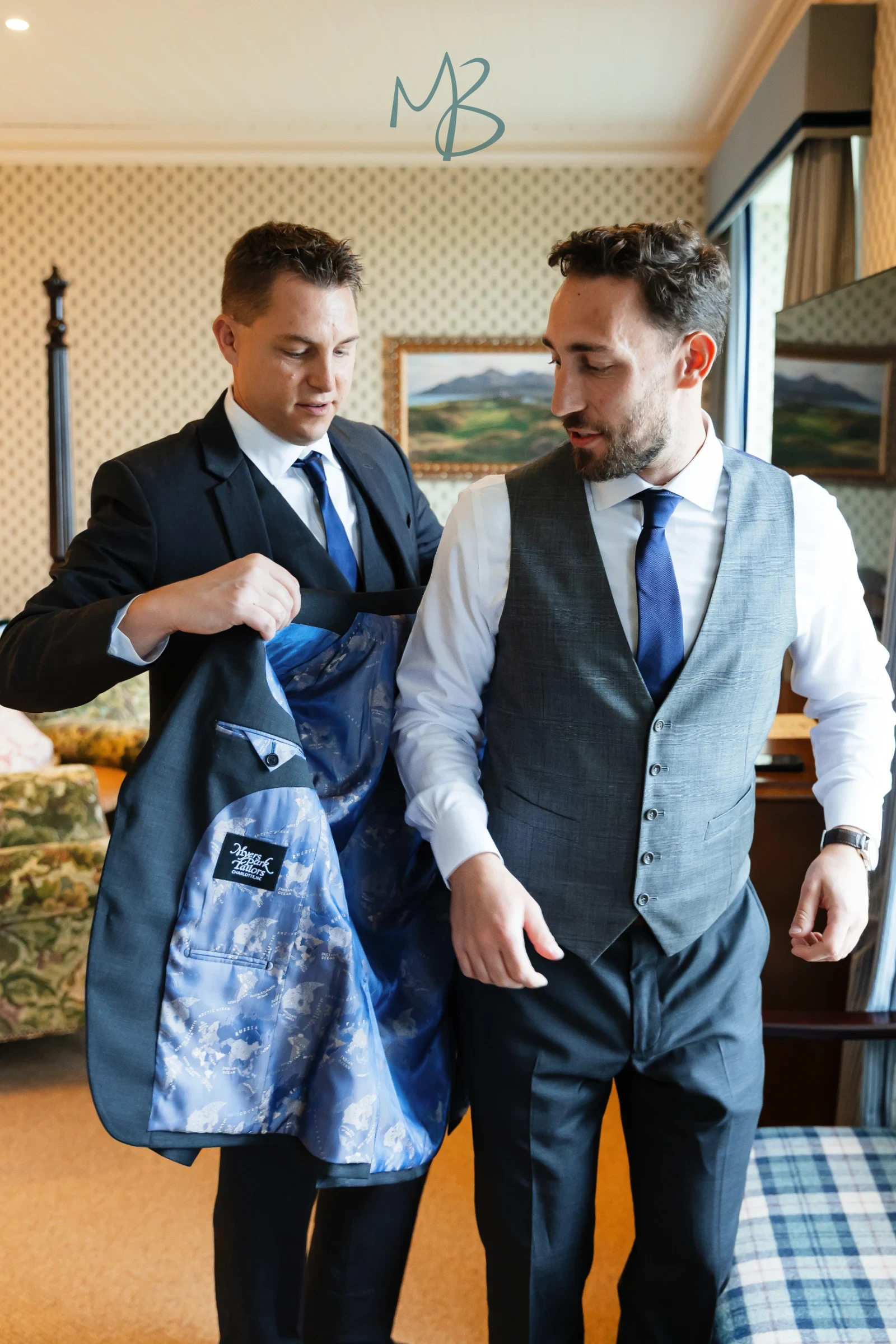 Patrick & Sarah, Slieve Donard Hotel