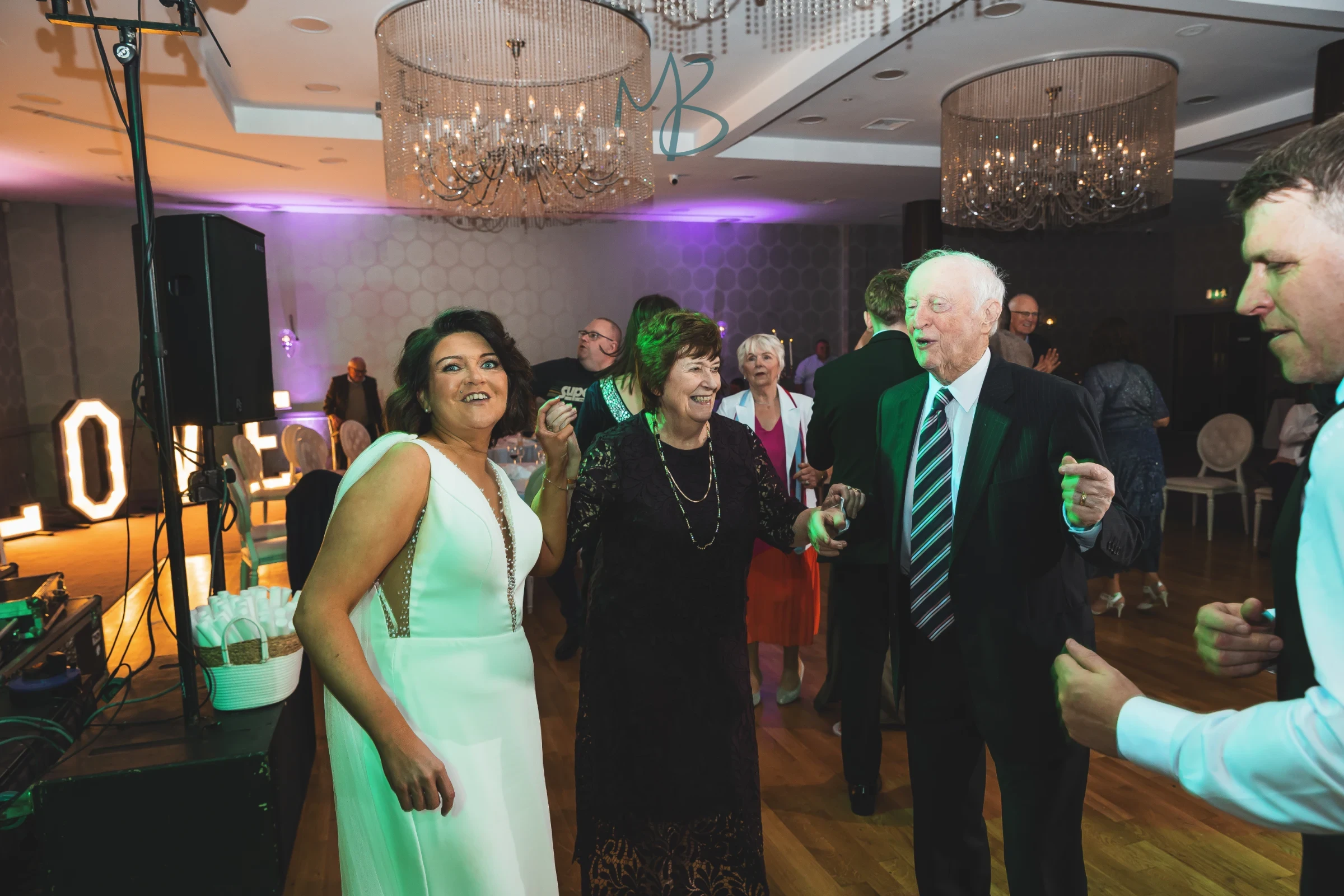 Damien & Diane, Cavan Crystal Hotel