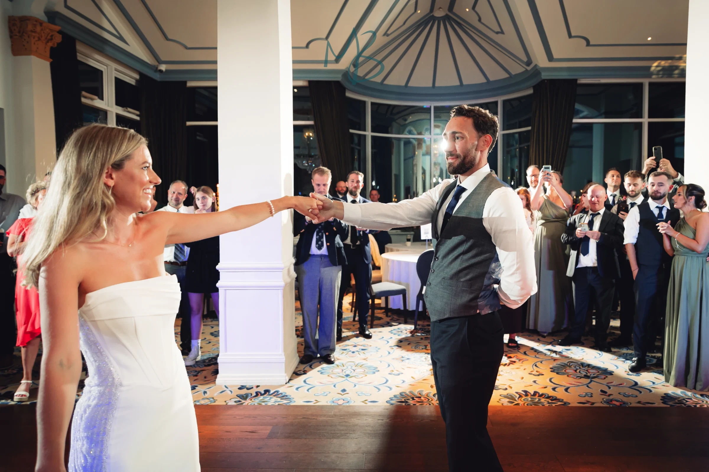 Patrick & Sarah, Slieve Donard Hotel