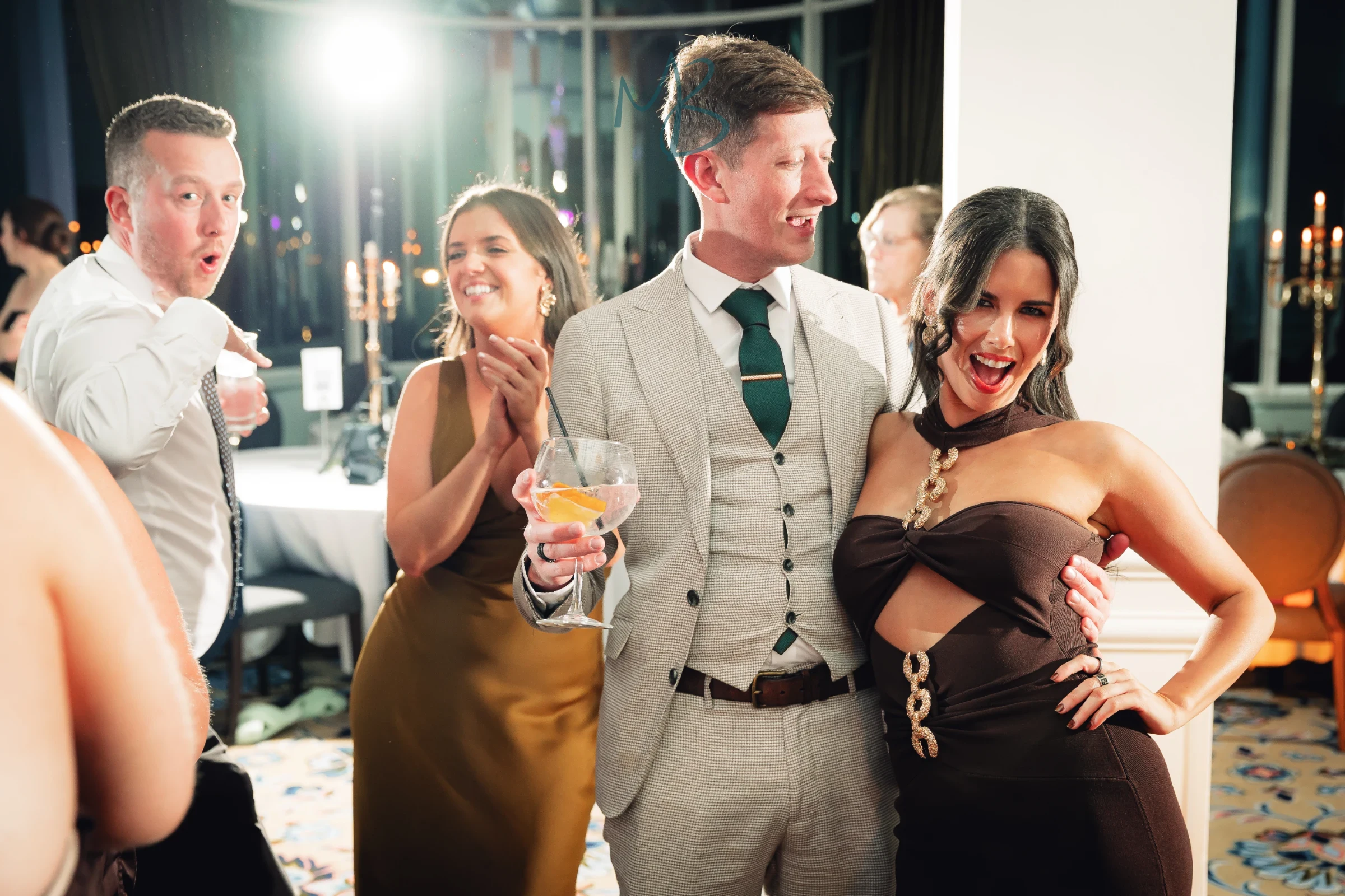 Patrick & Sarah, Slieve Donard Hotel