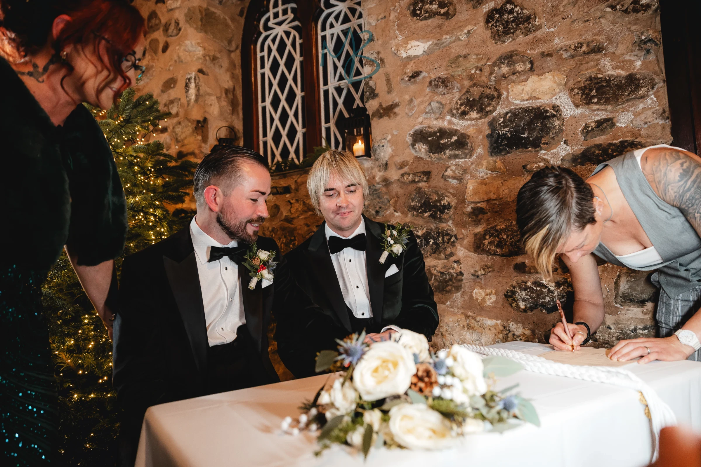 David & James, Brookhall cottages