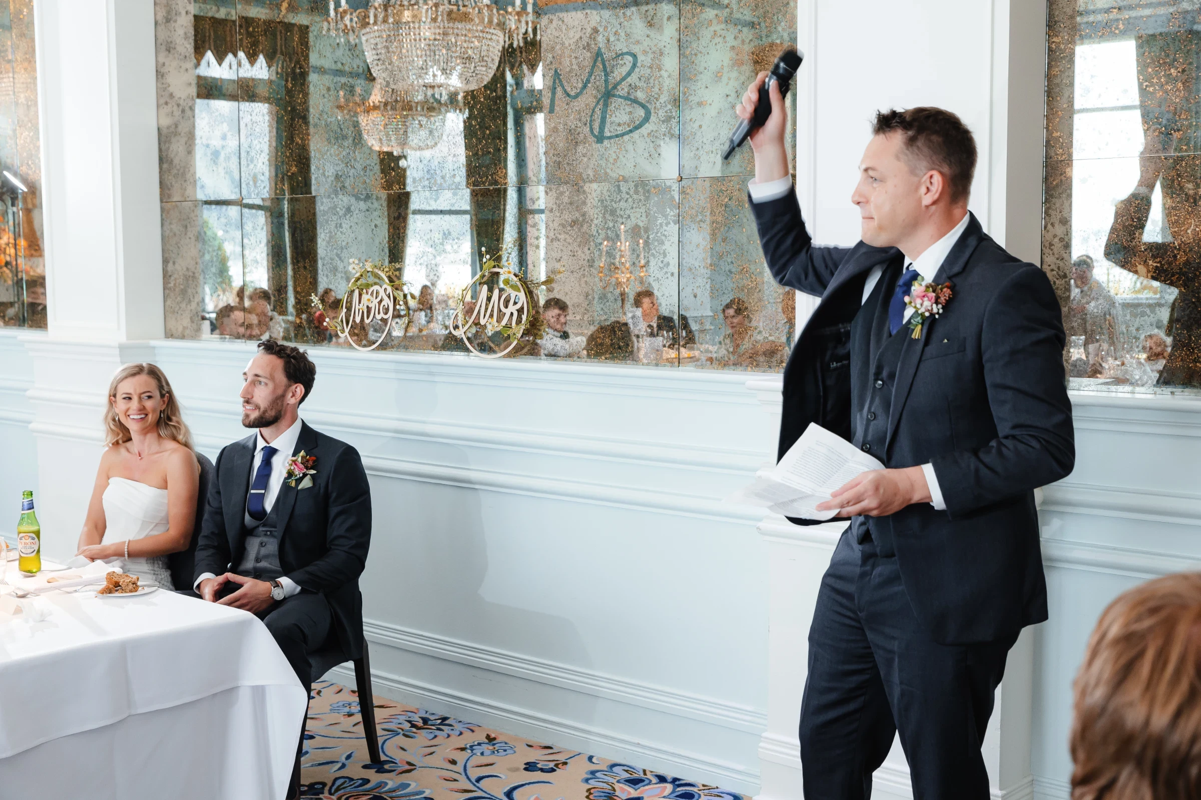 Patrick & Sarah, Slieve Donard Hotel