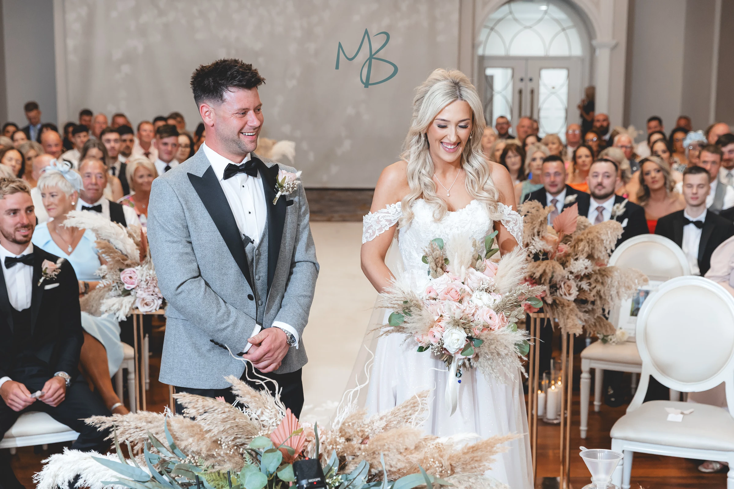 Lee and Melissa, Tullyglass Hotel