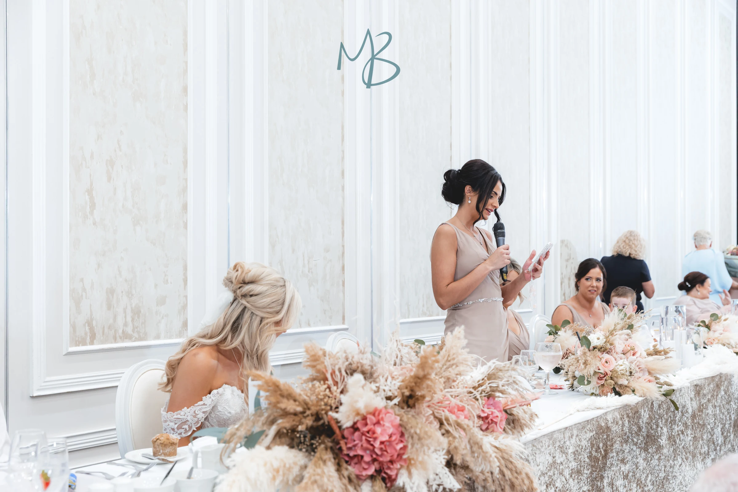 Lee and Melissa, Tullyglass Hotel