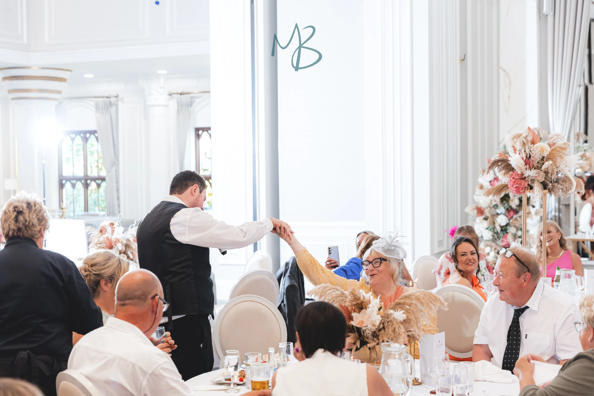Lee and Melissa, Tullyglass Hotel