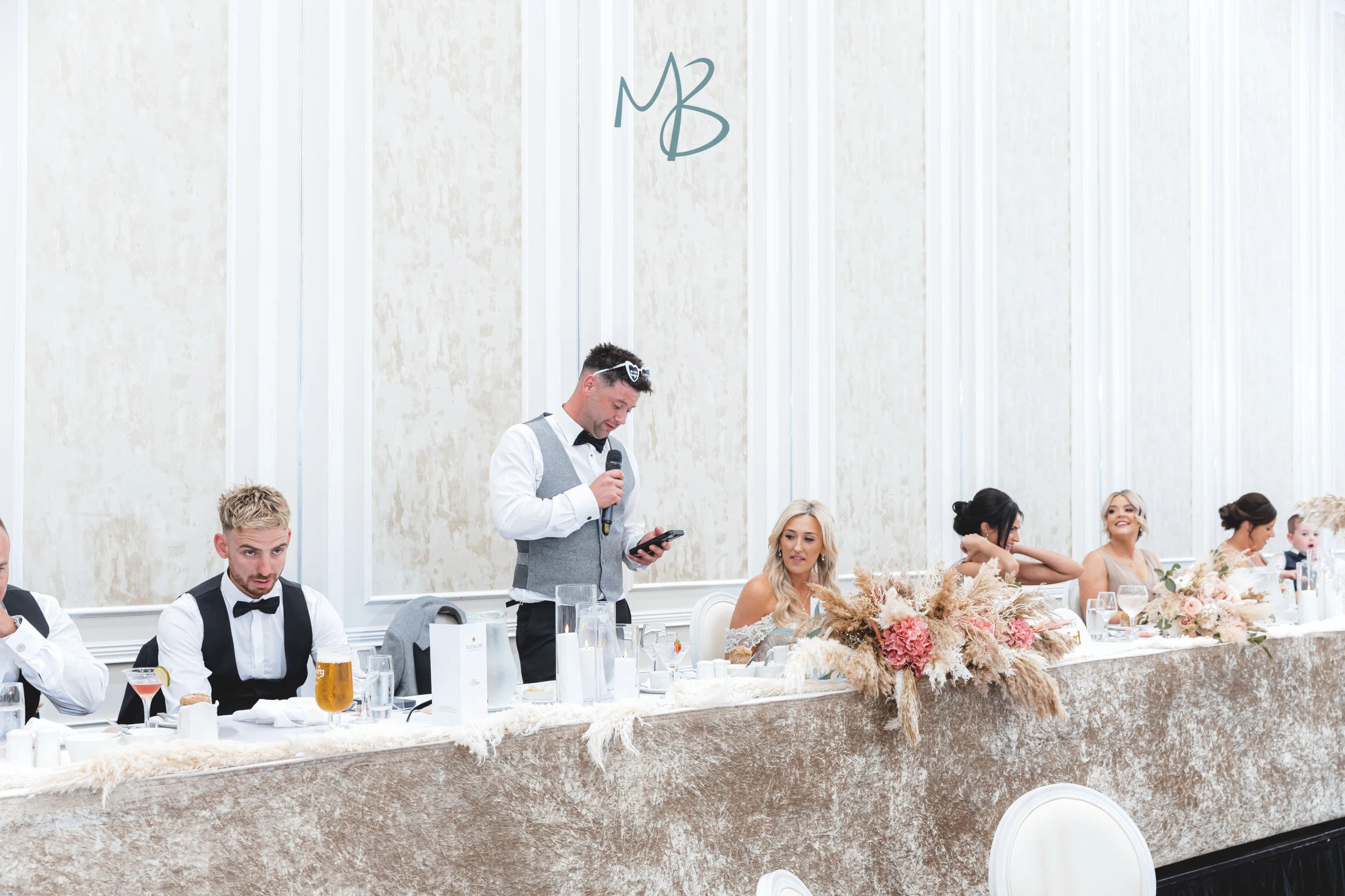 Lee and Melissa, Tullyglass Hotel