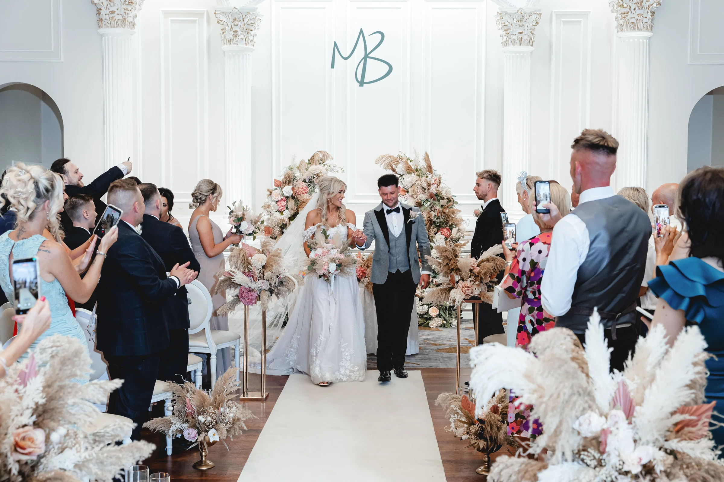 Lee and Melissa, Tullyglass Hotel