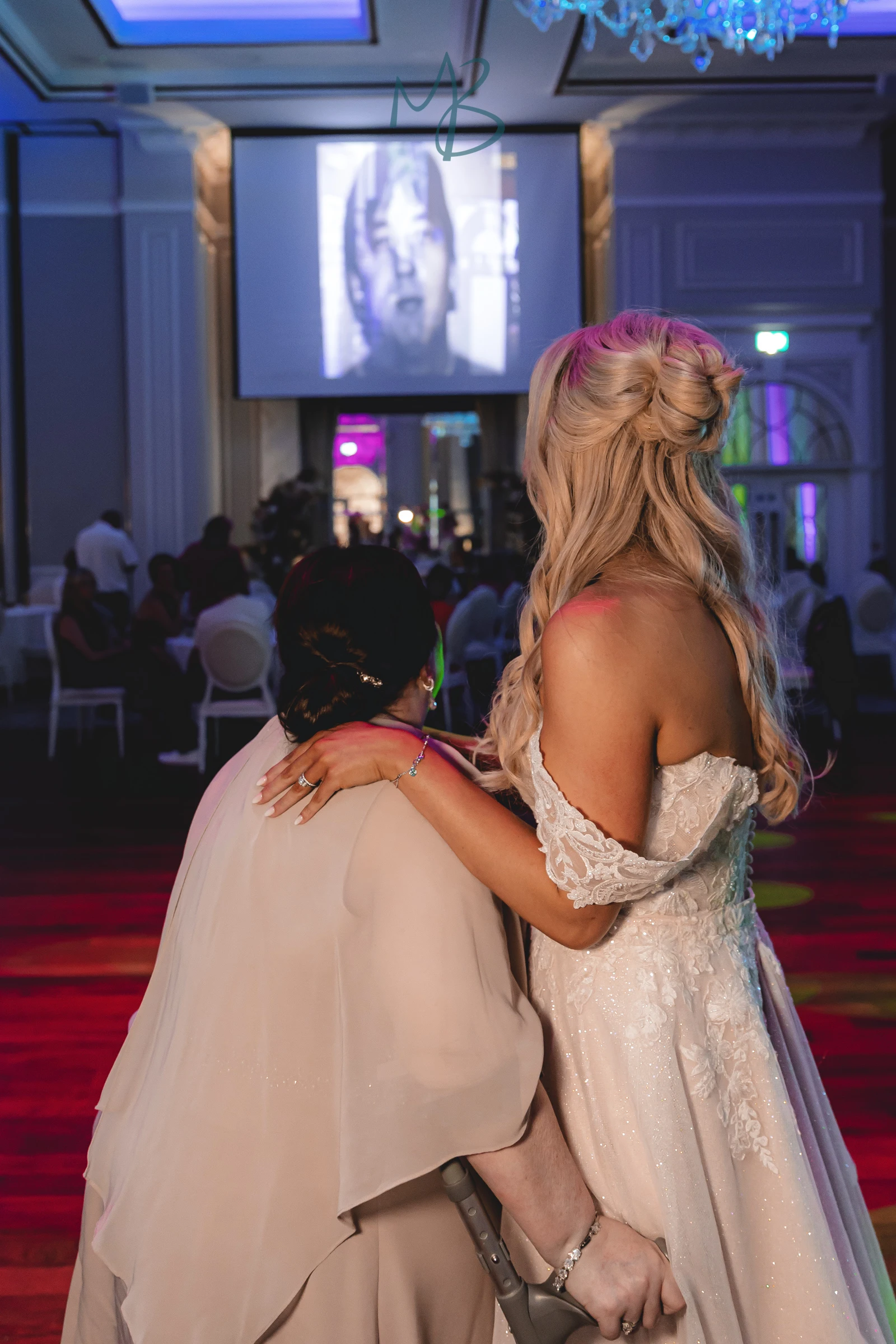 Lee and Melissa, Tullyglass Hotel