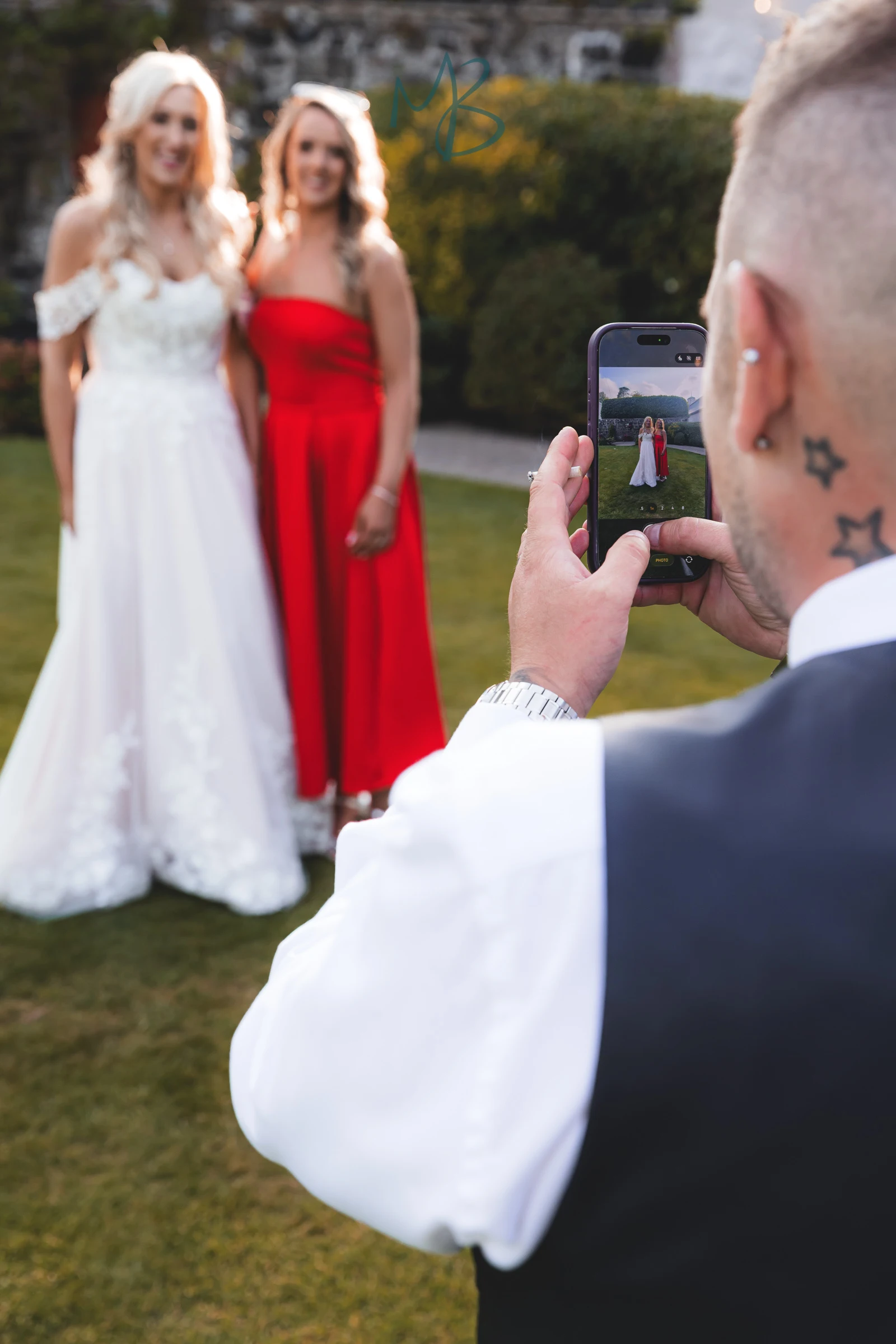 Lee and Melissa, Tullyglass Hotel