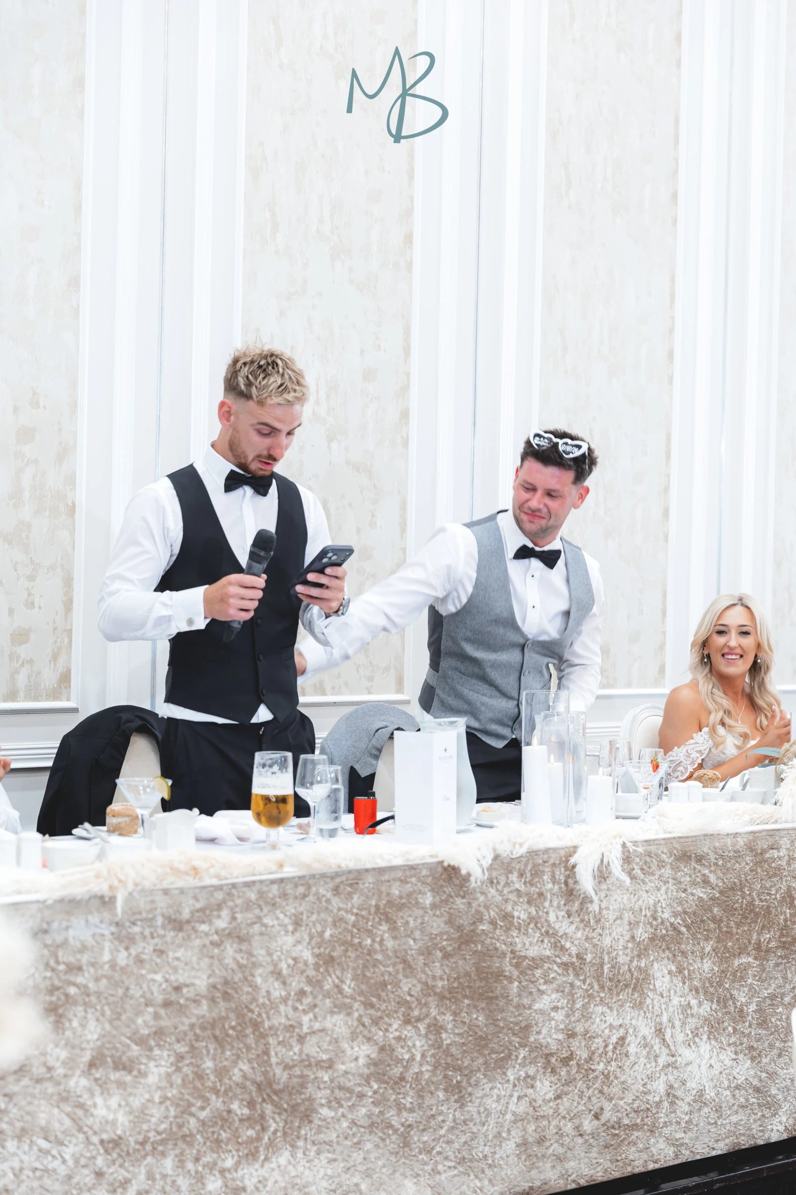 Lee and Melissa, Tullyglass Hotel