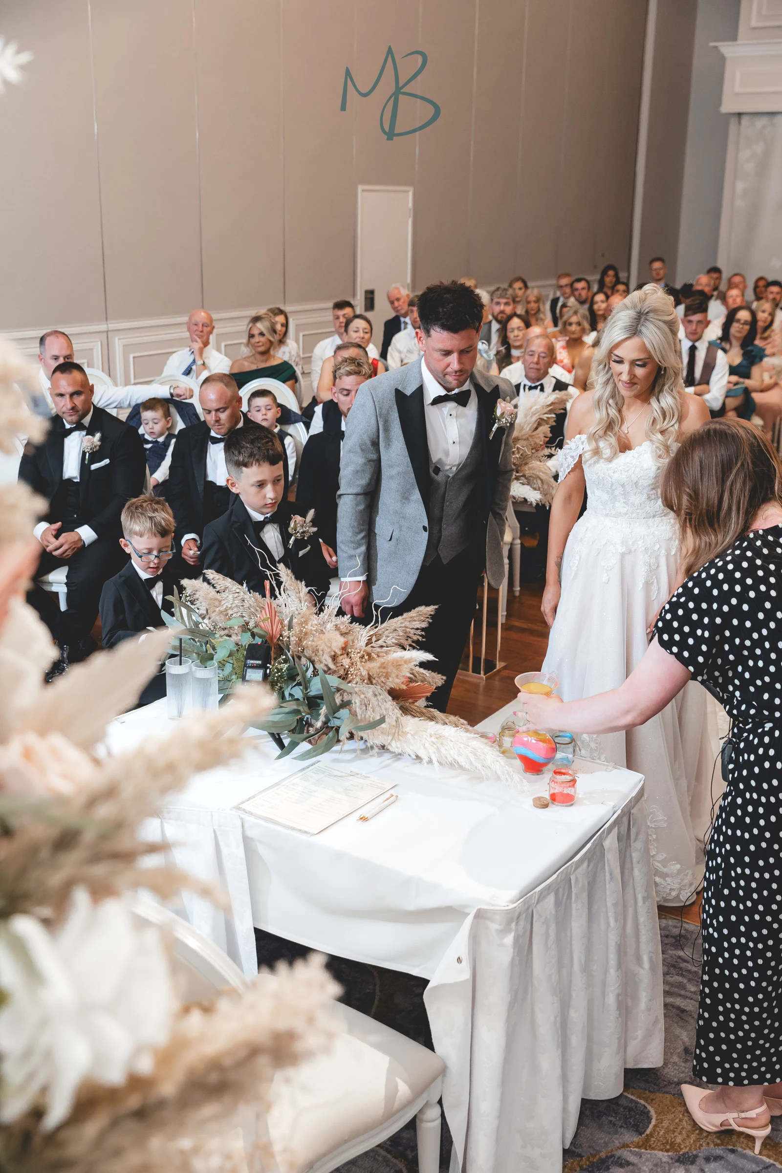 Lee and Melissa, Tullyglass Hotel