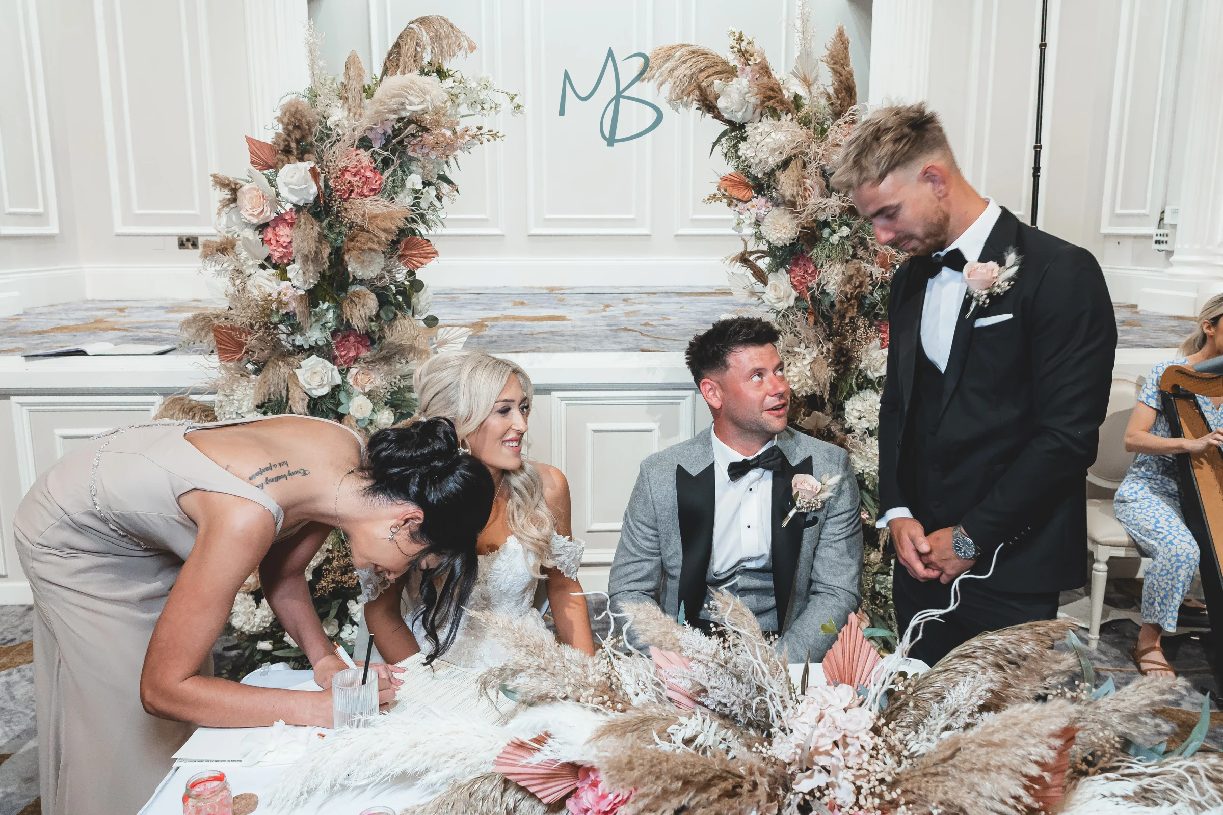 Lee and Melissa, Tullyglass Hotel