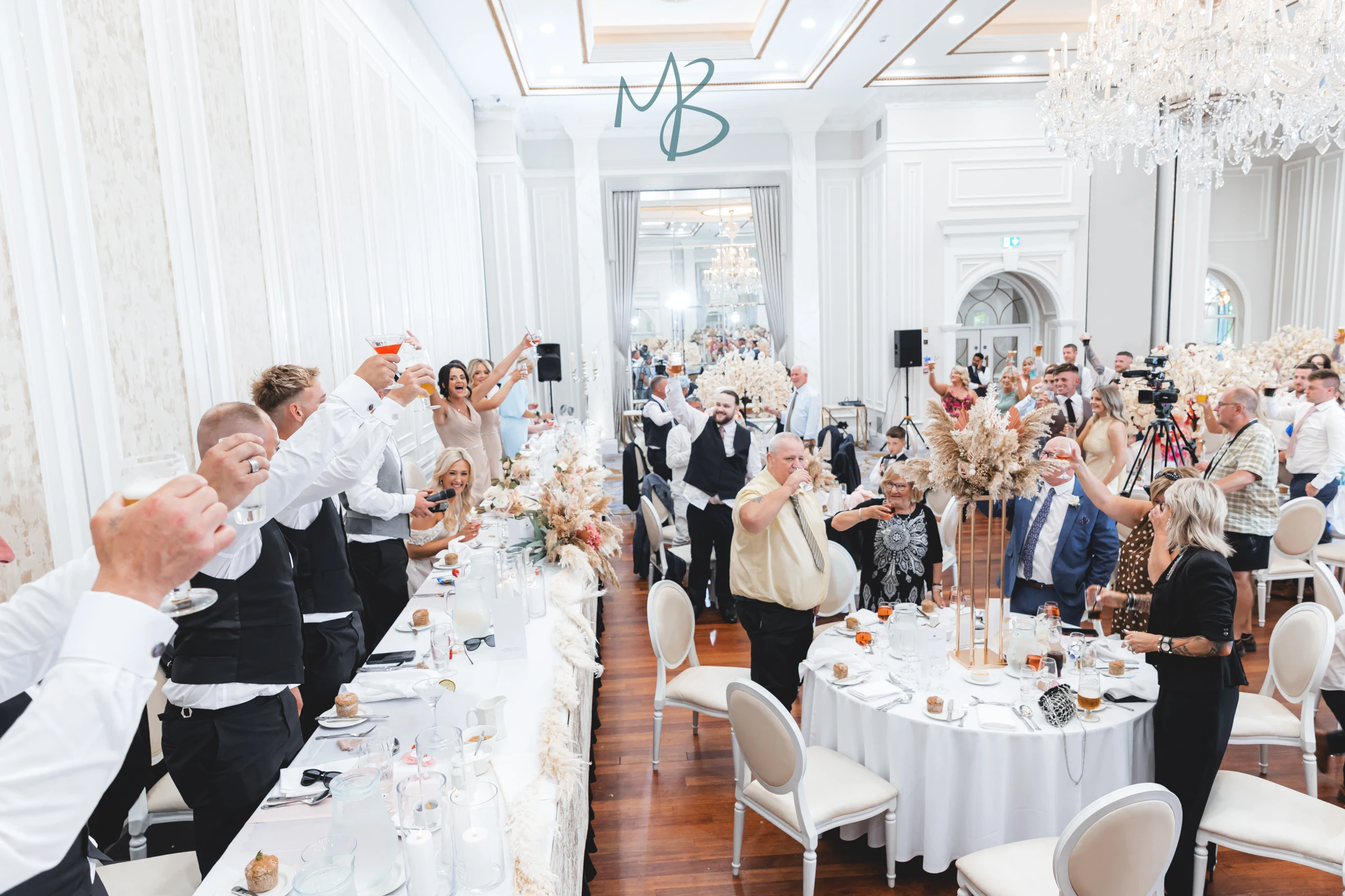 Lee and Melissa, Tullyglass Hotel
