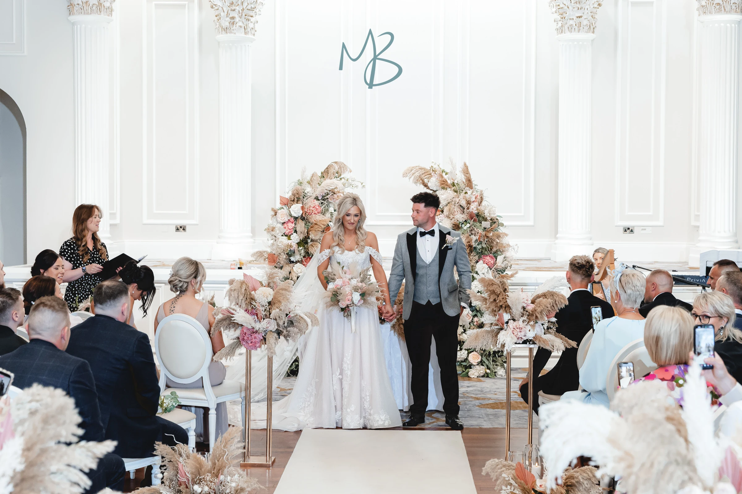 Lee and Melissa, Tullyglass Hotel