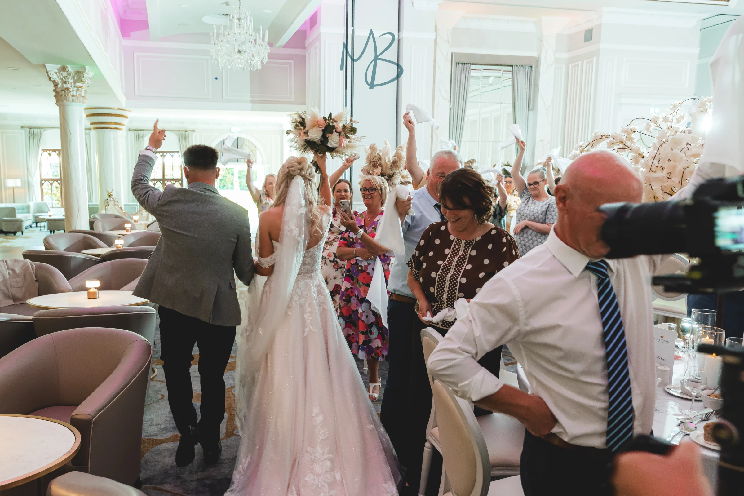 Lee and Melissa, Tullyglass Hotel