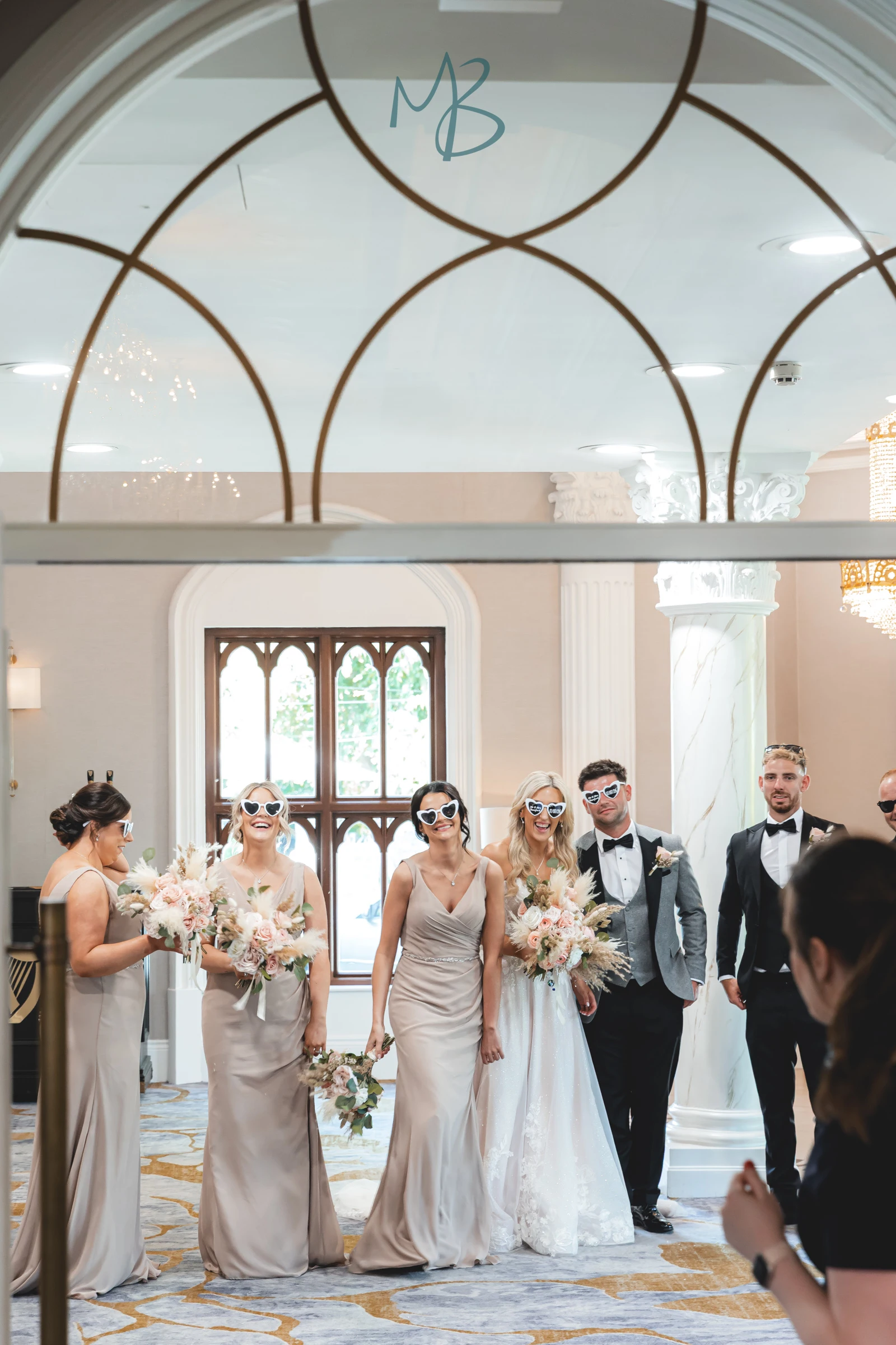 Lee and Melissa, Tullyglass Hotel