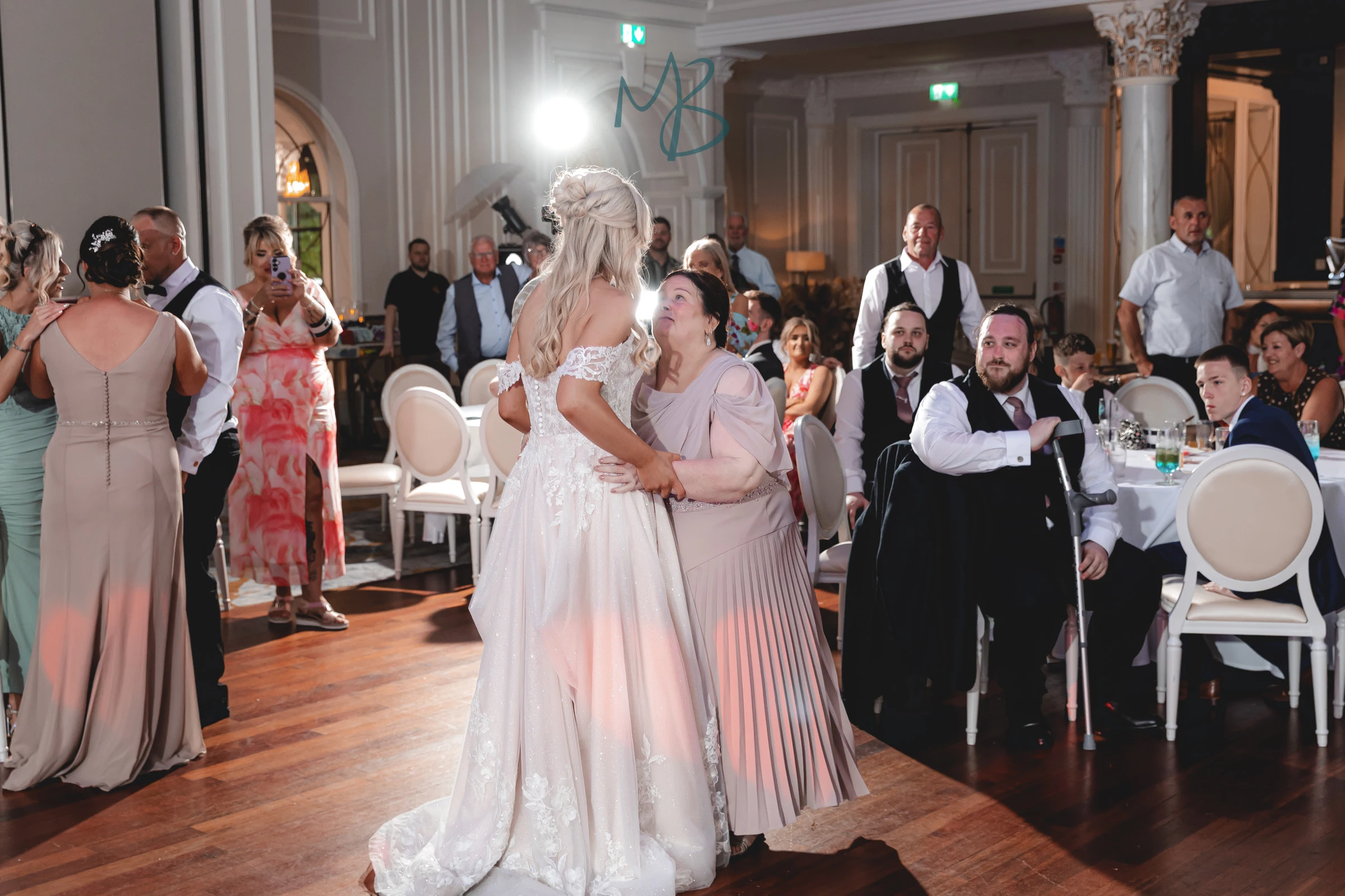 Lee and Melissa, Tullyglass Hotel