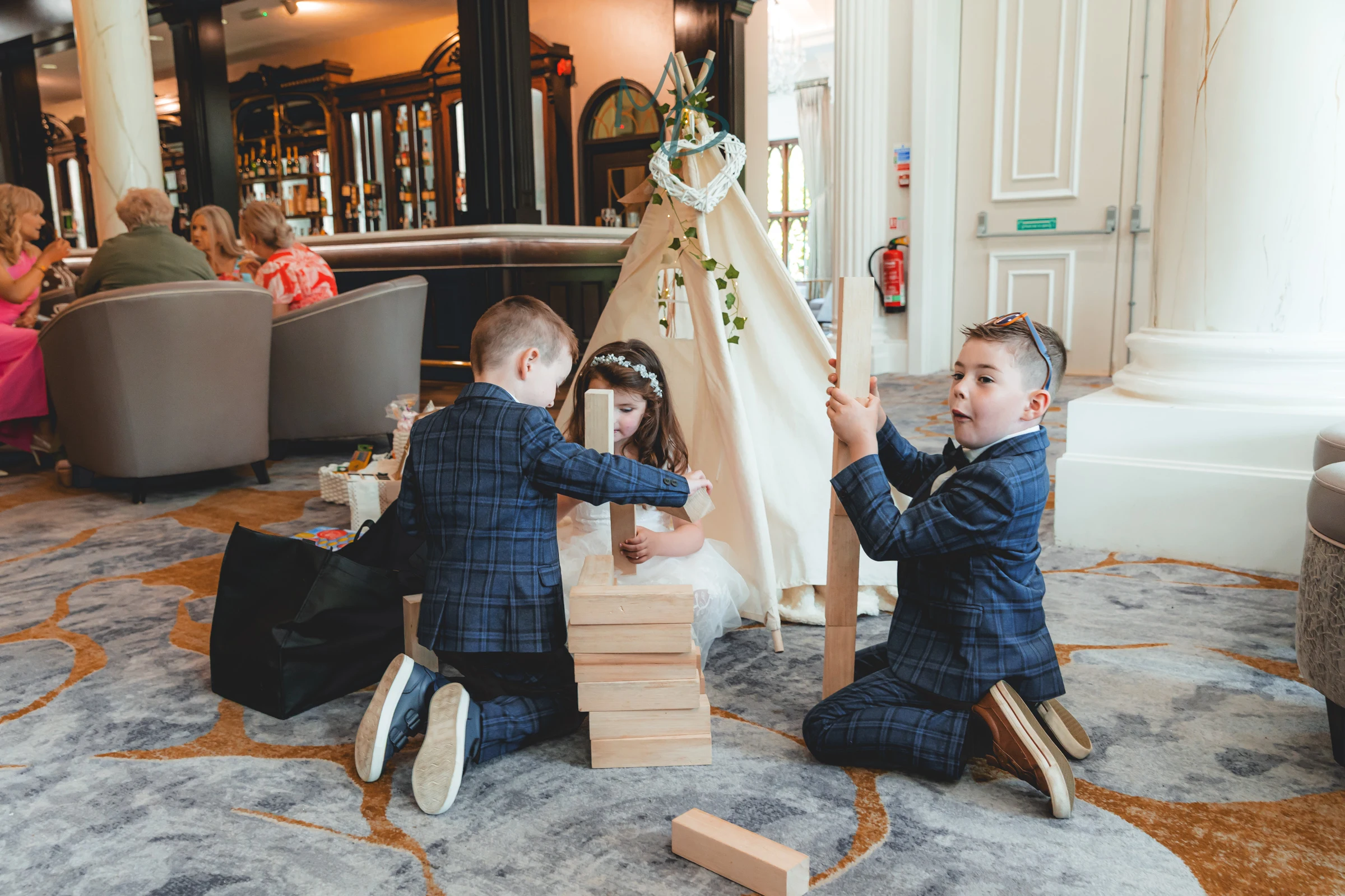 Lee and Melissa, Tullyglass Hotel