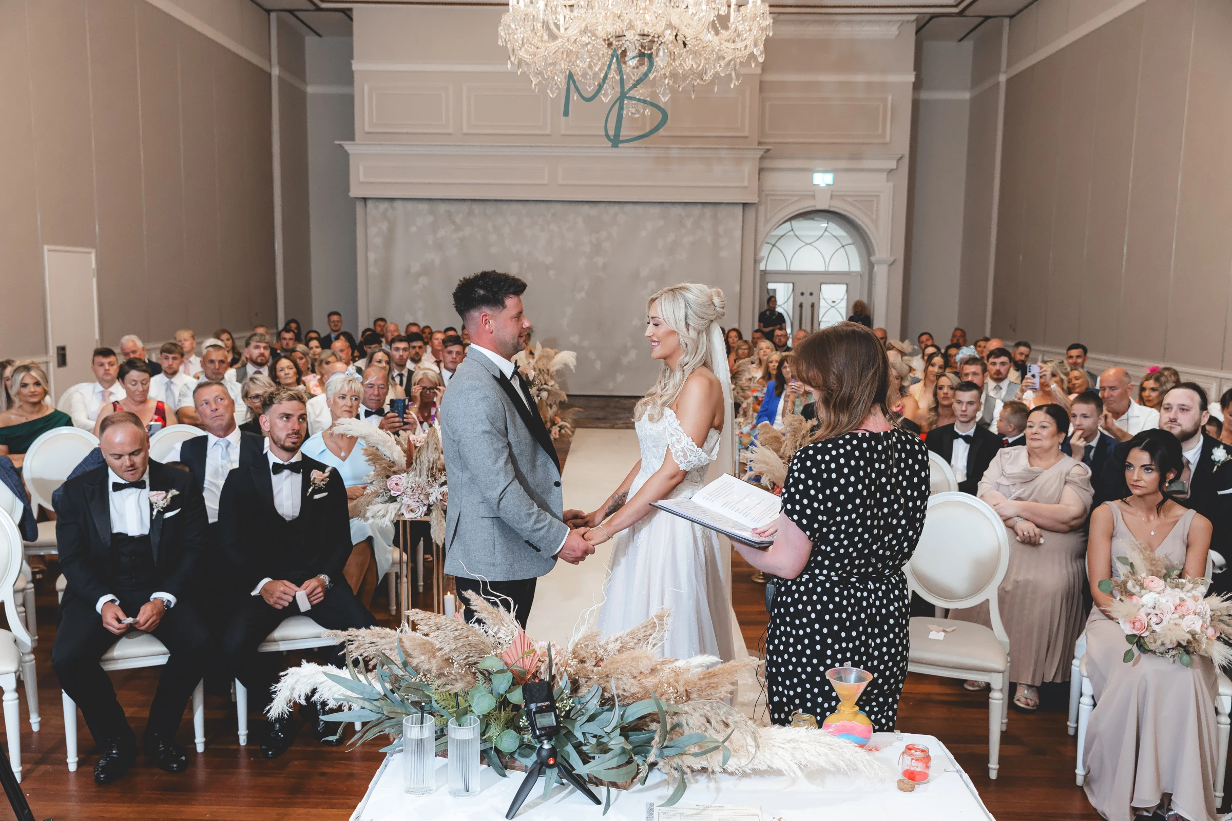 Lee and Melissa, Tullyglass Hotel