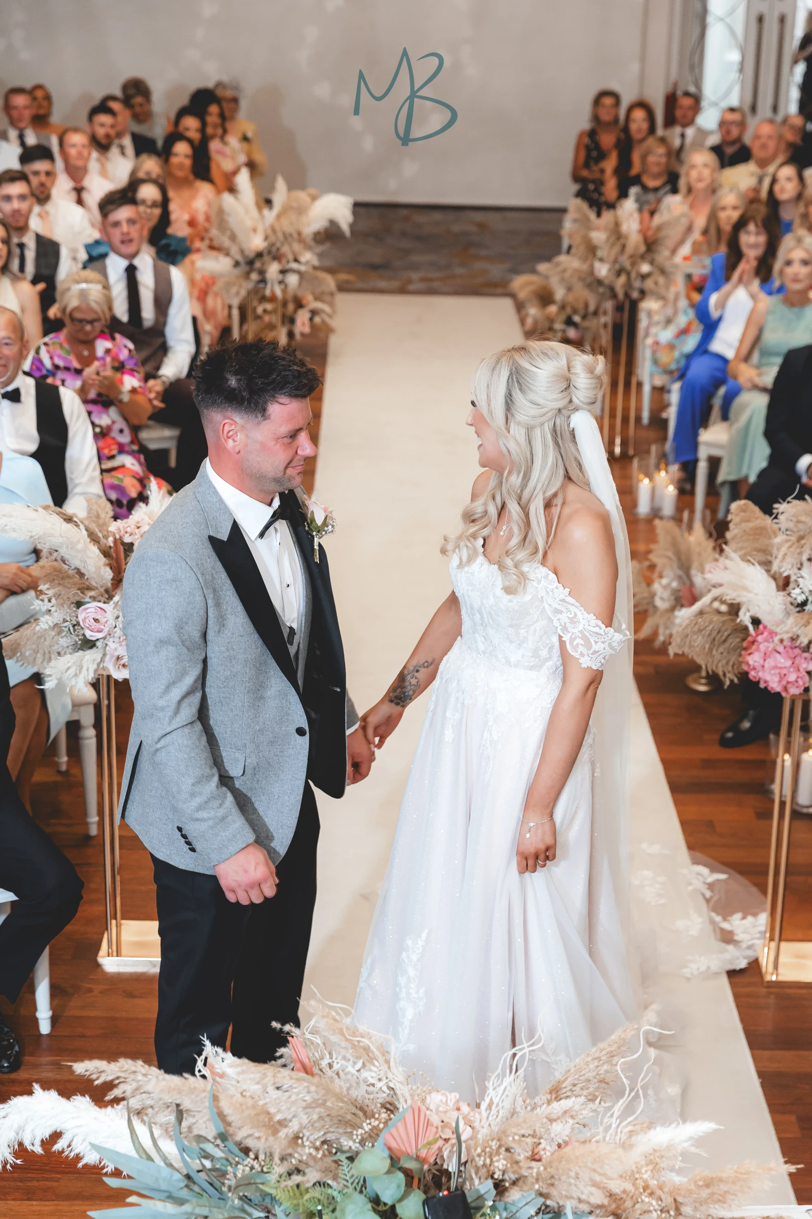 Lee and Melissa, Tullyglass Hotel