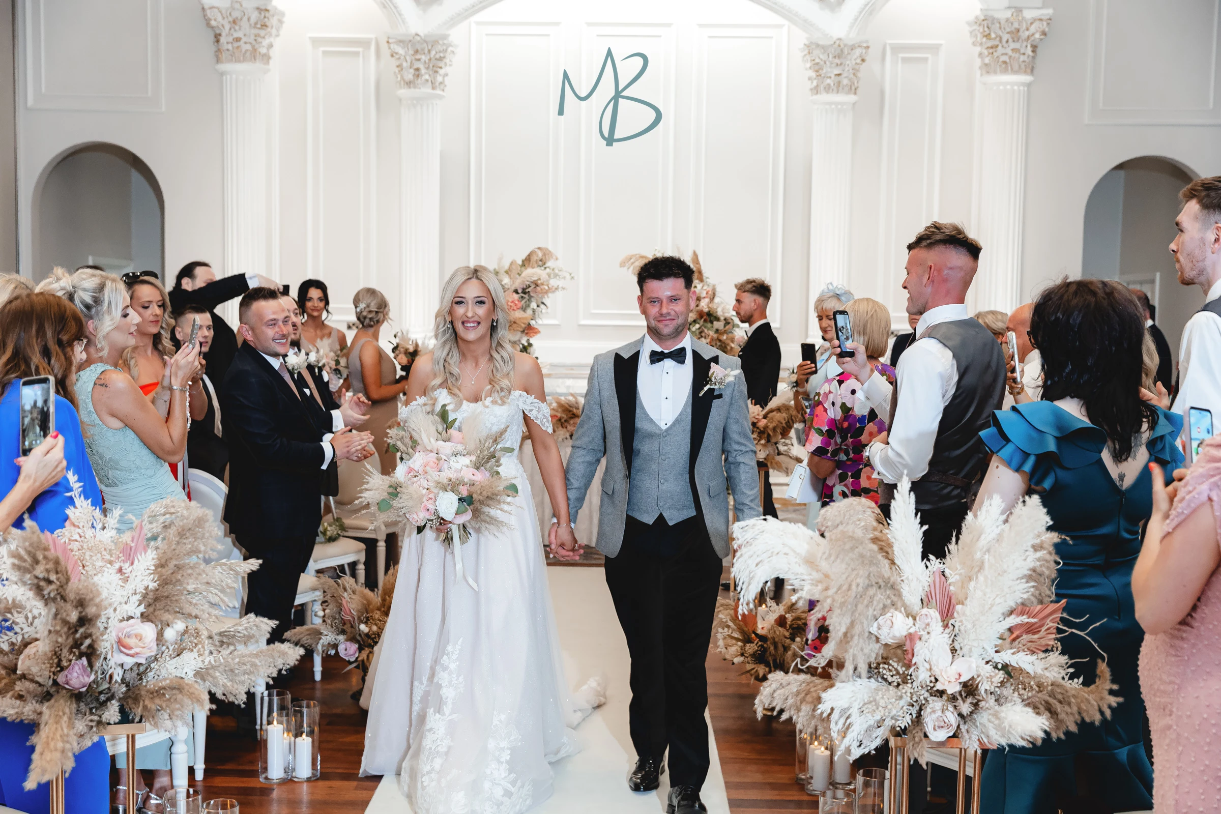 Lee and Melissa, Tullyglass Hotel