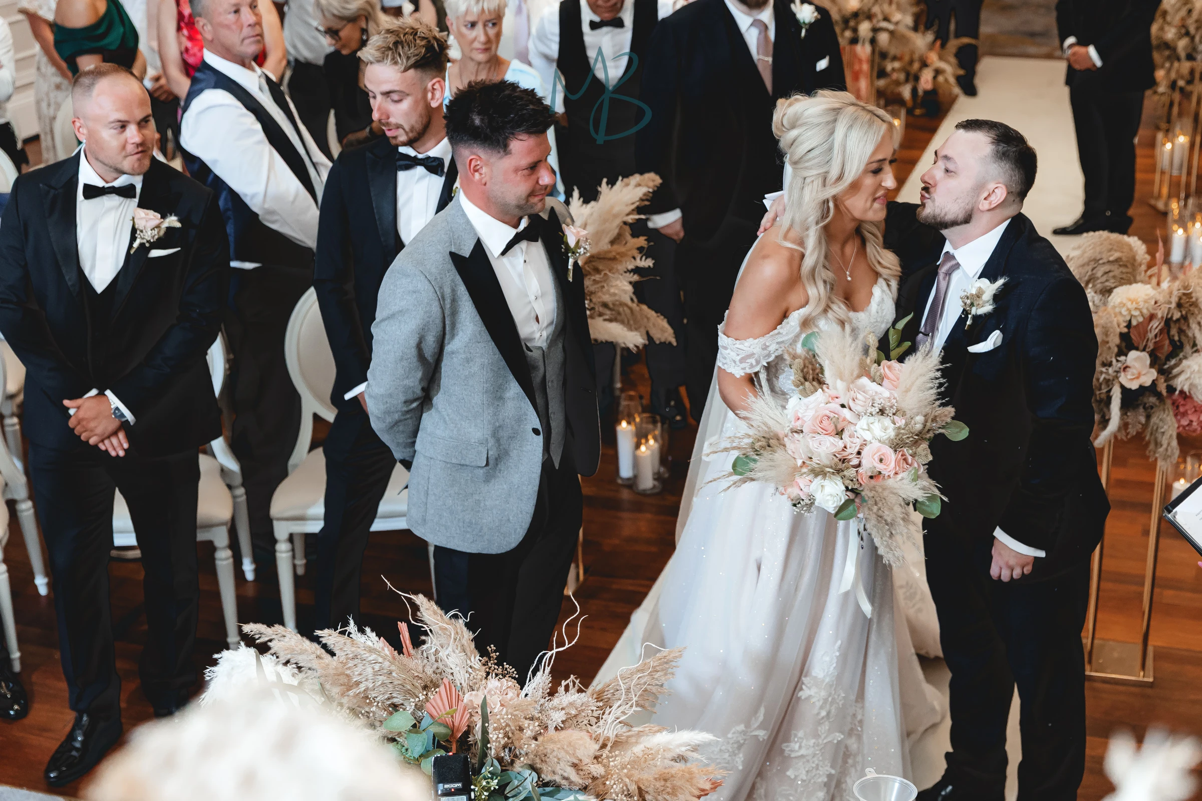Lee and Melissa, Tullyglass Hotel