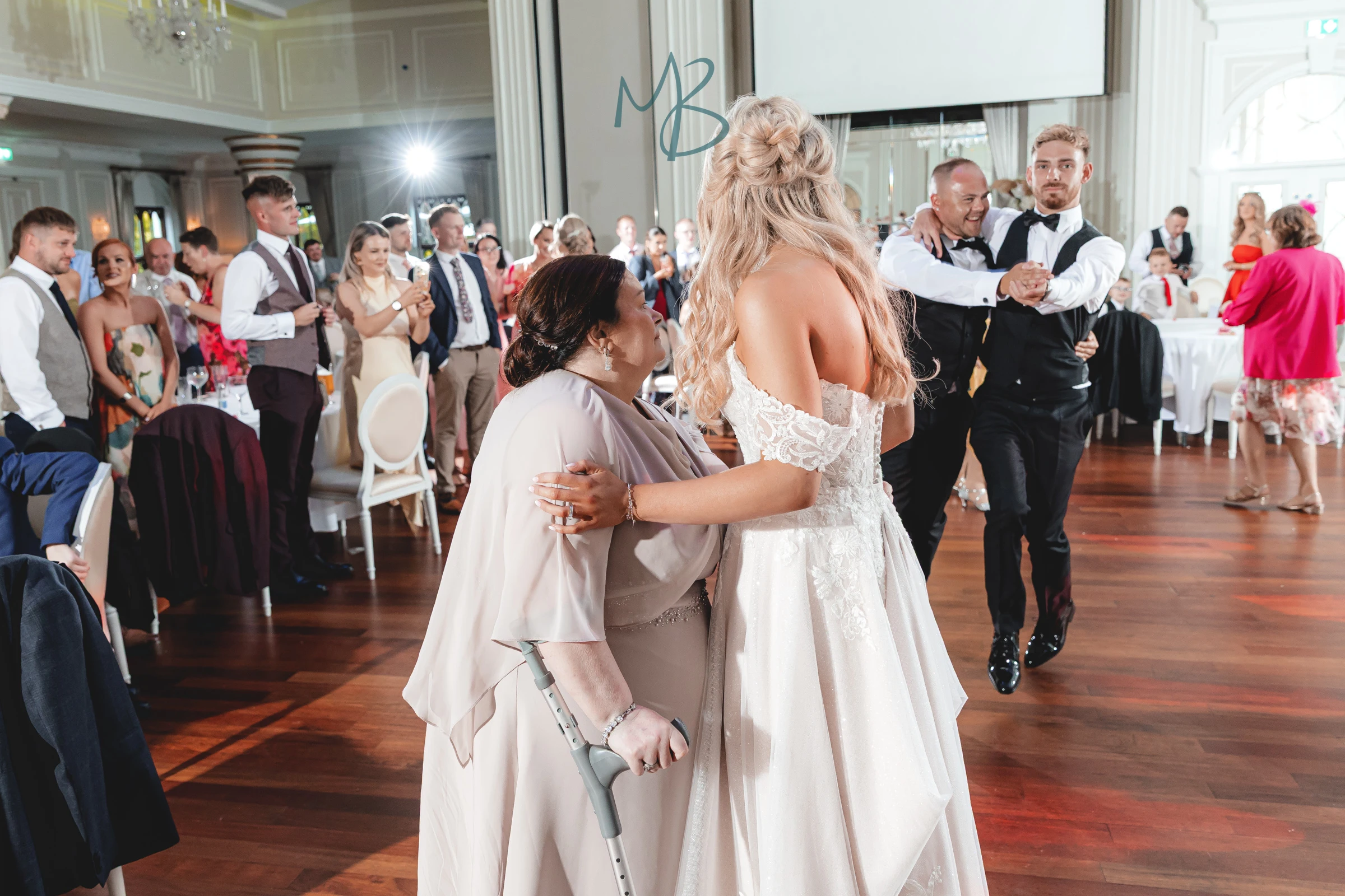 Lee and Melissa, Tullyglass Hotel