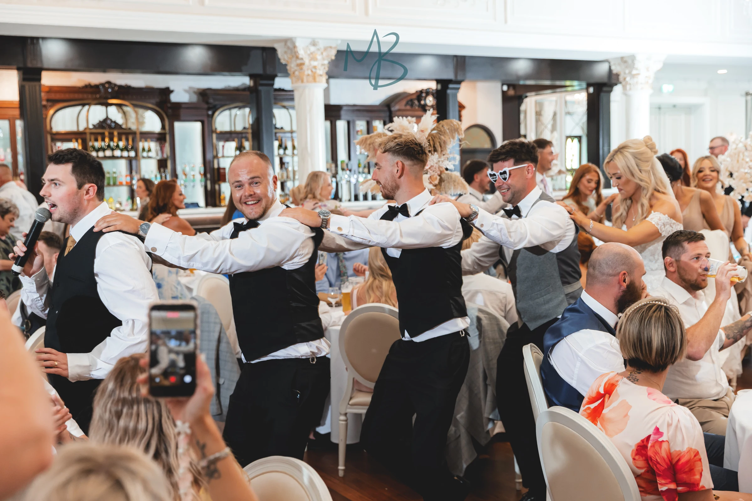 Lee and Melissa, Tullyglass Hotel