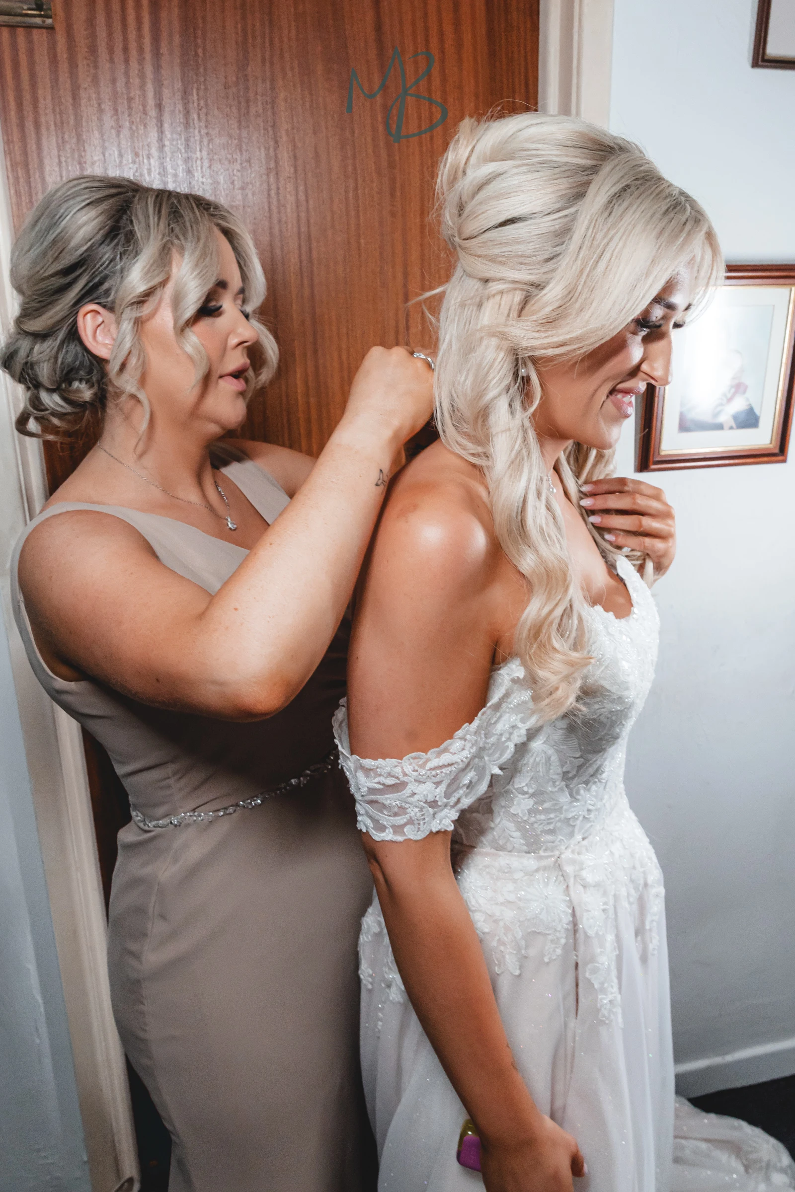 Lee and Melissa, Tullyglass Hotel