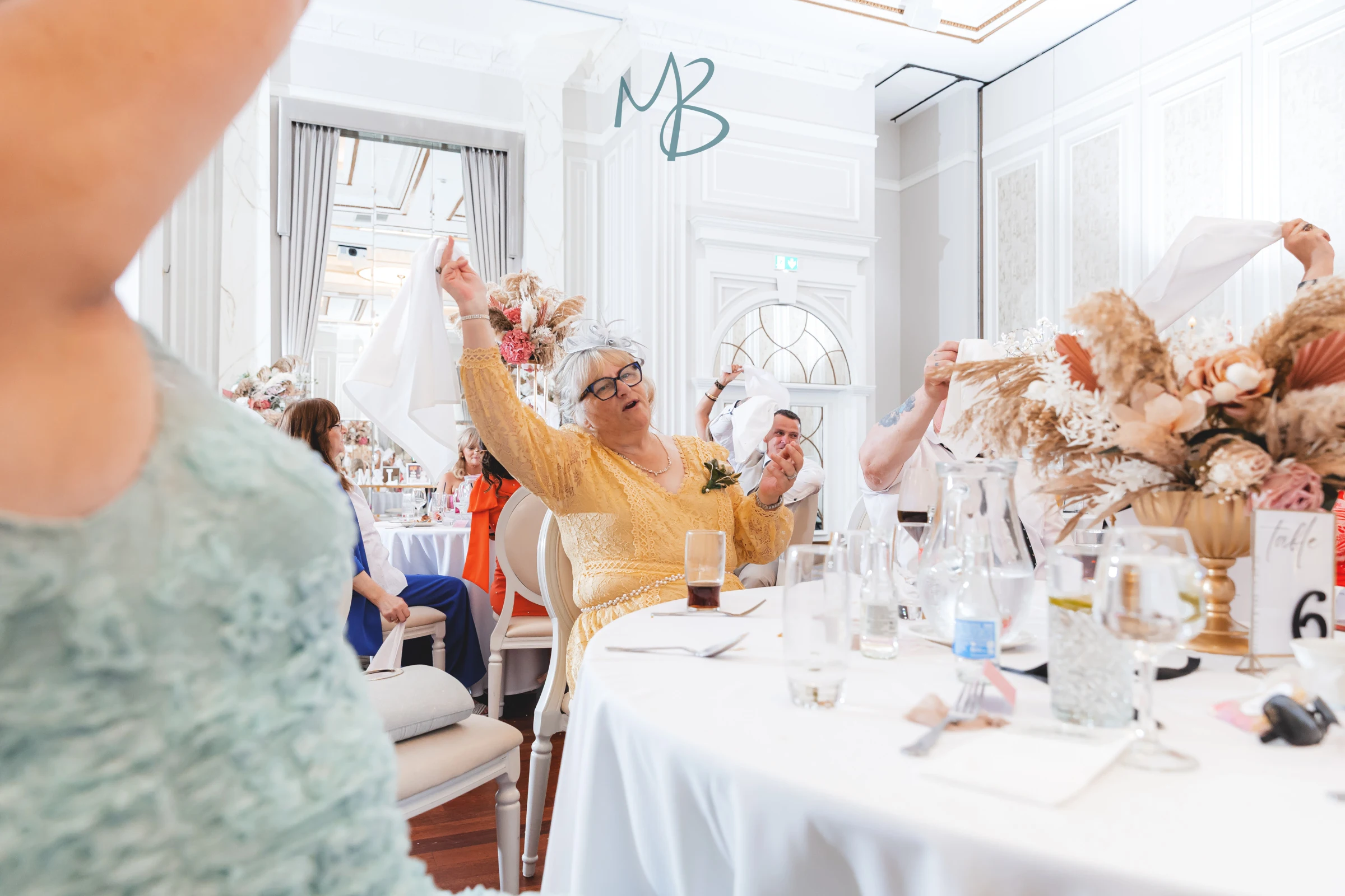 Lee and Melissa, Tullyglass Hotel