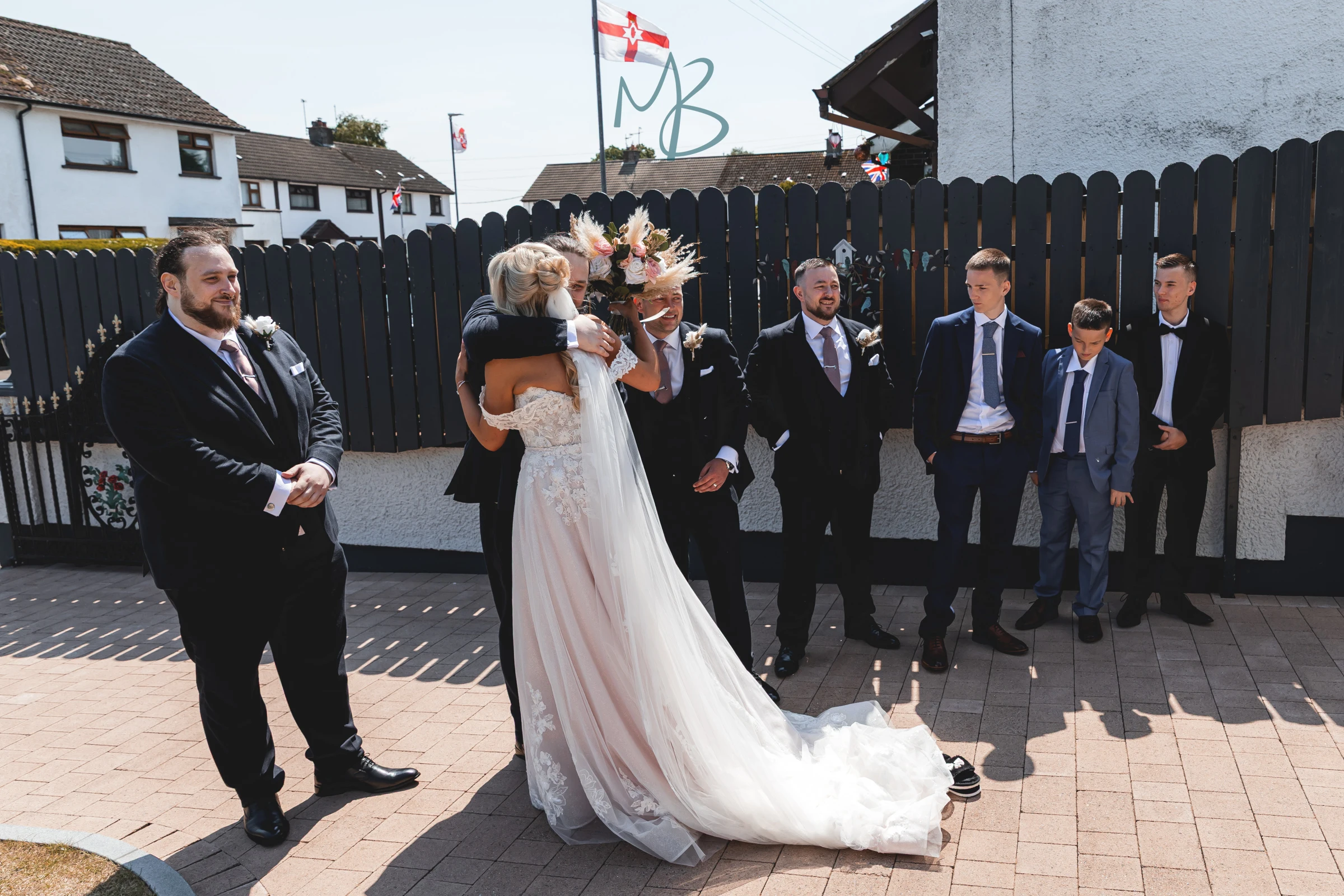Lee and Melissa, Tullyglass Hotel
