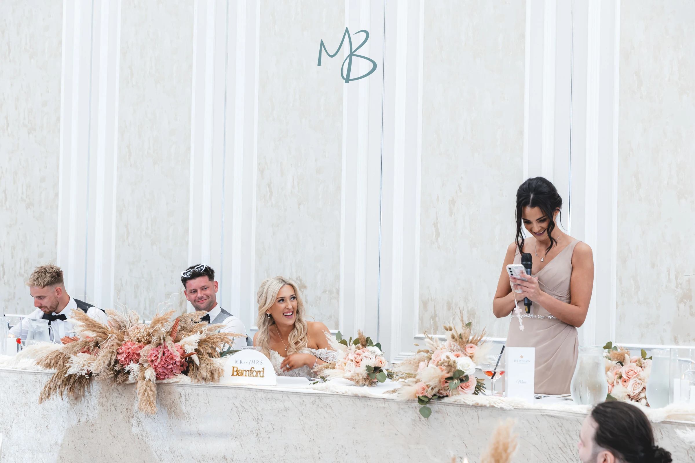 Lee and Melissa, Tullyglass Hotel