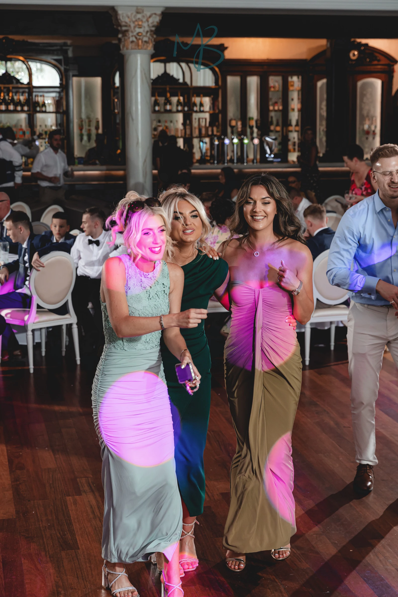 Lee and Melissa, Tullyglass Hotel