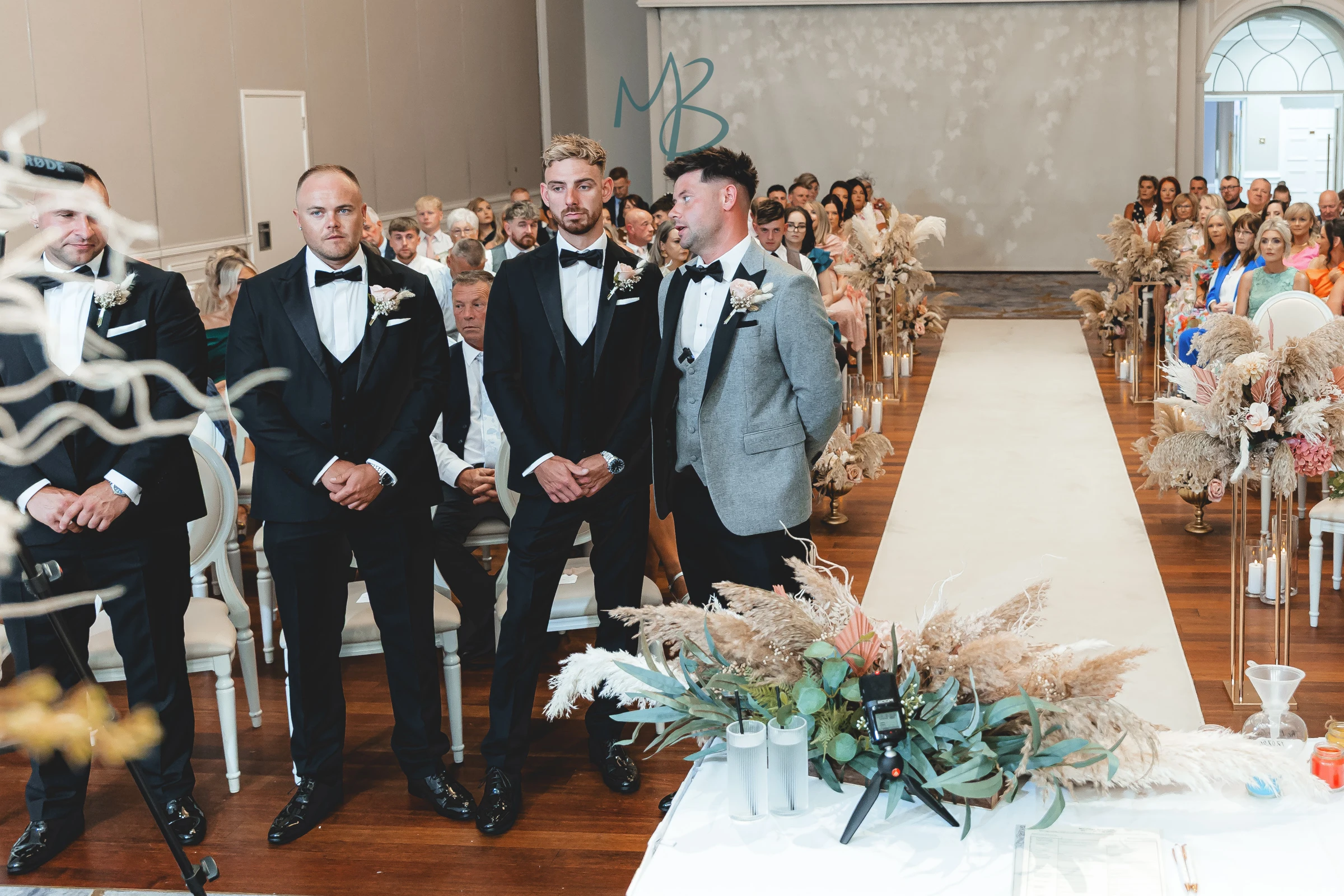 Lee and Melissa, Tullyglass Hotel
