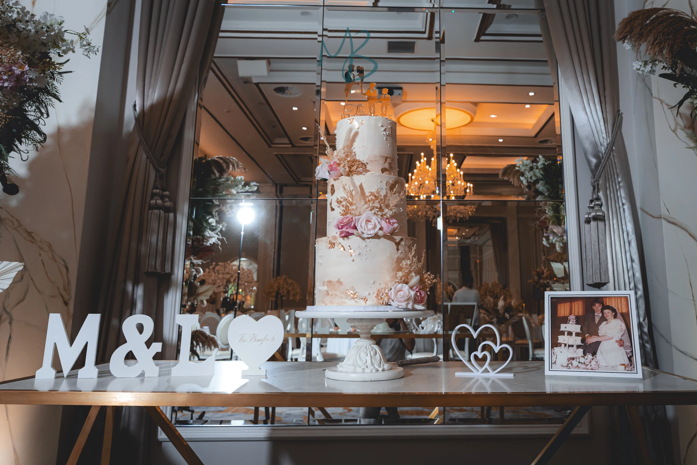 Lee and Melissa, Tullyglass Hotel
