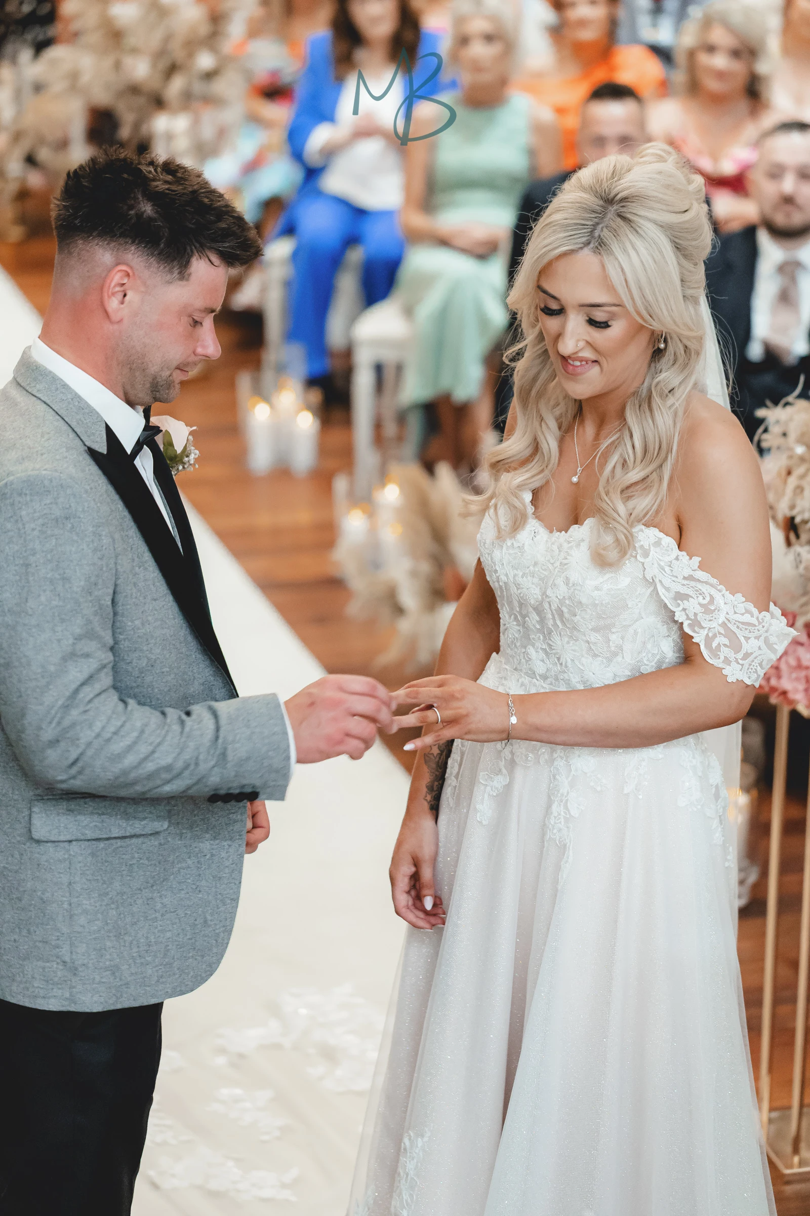 Lee and Melissa, Tullyglass Hotel