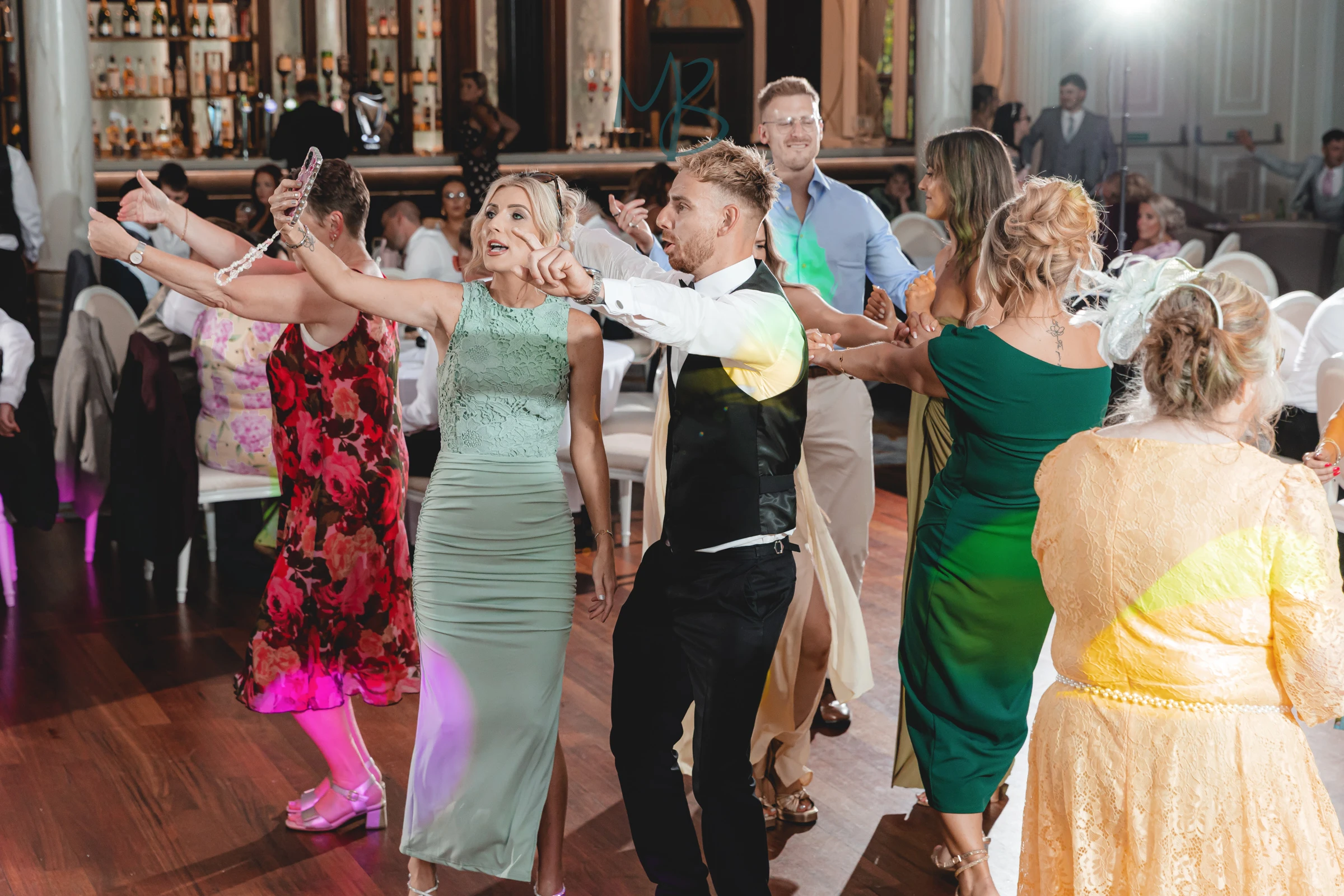Lee and Melissa, Tullyglass Hotel