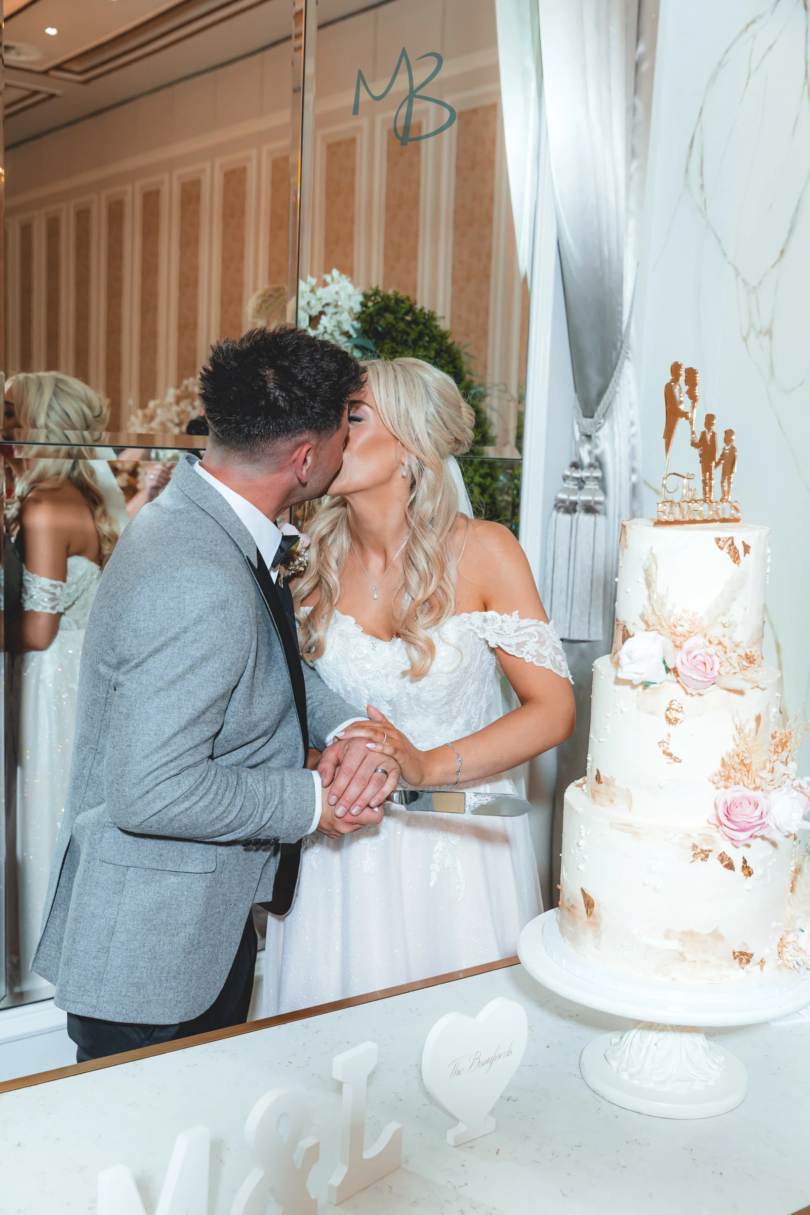 Lee and Melissa, Tullyglass Hotel
